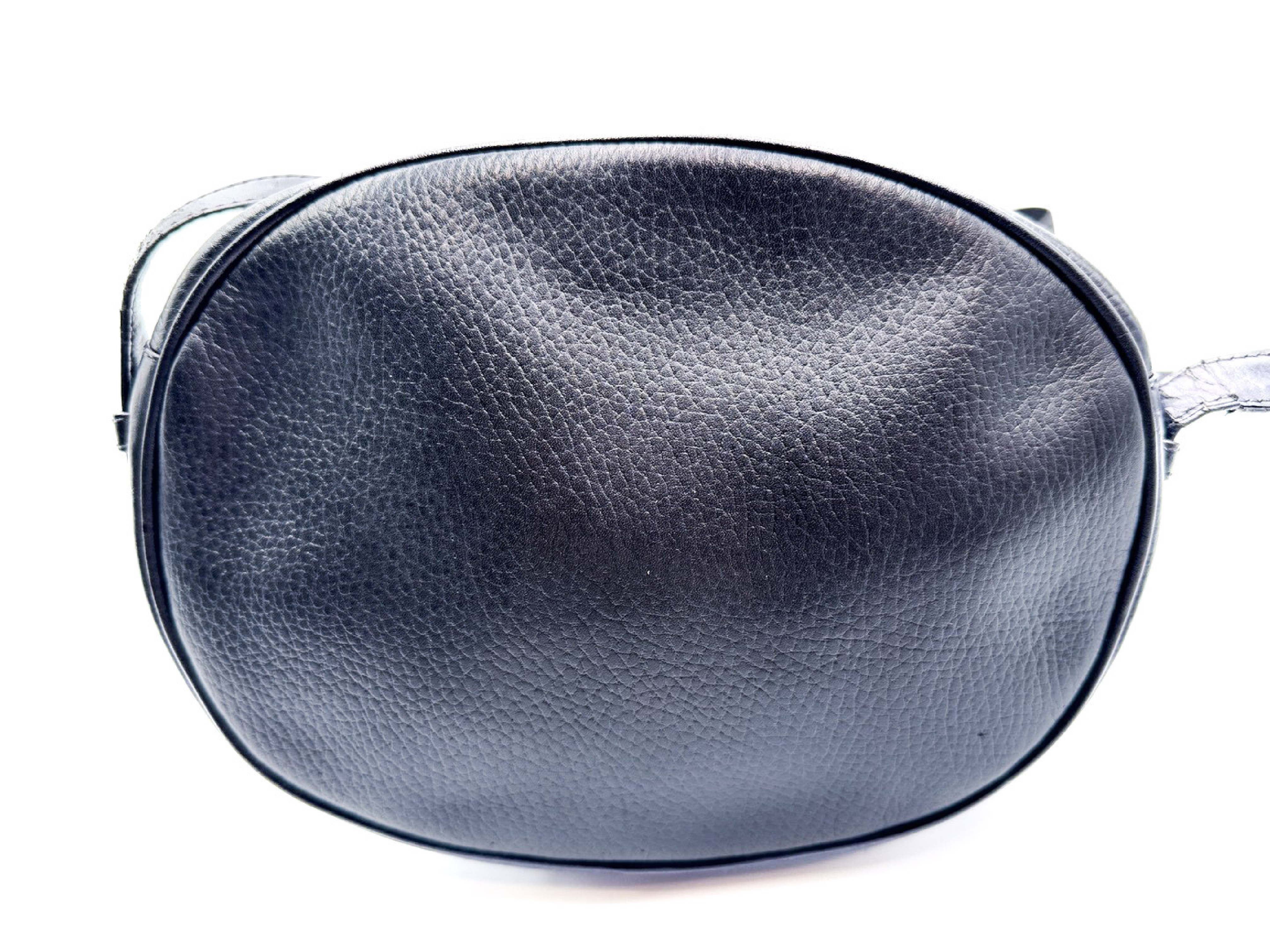 Anagram Gold Hardware Leather Shoulder Bag — view 2