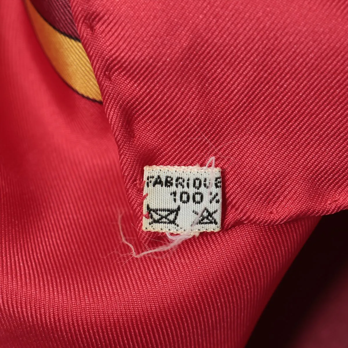 KARE 90 HARNAIS DE COUR Royal Horse Gear Scarf Silk Red — view 7