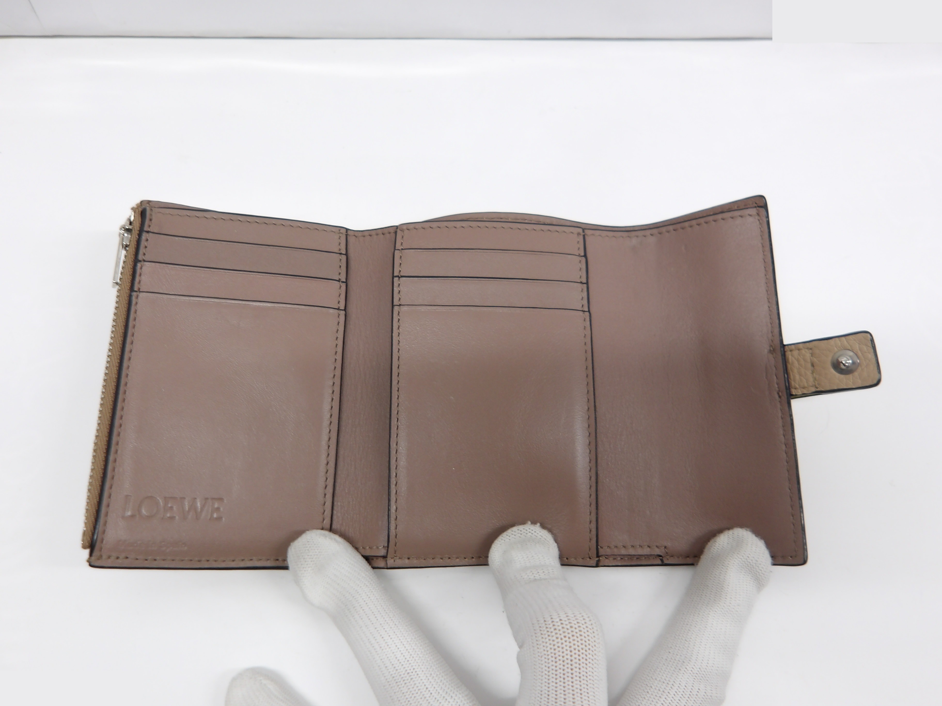 Anagram Compact Wallet (Tri-fold Wallet) — view 3