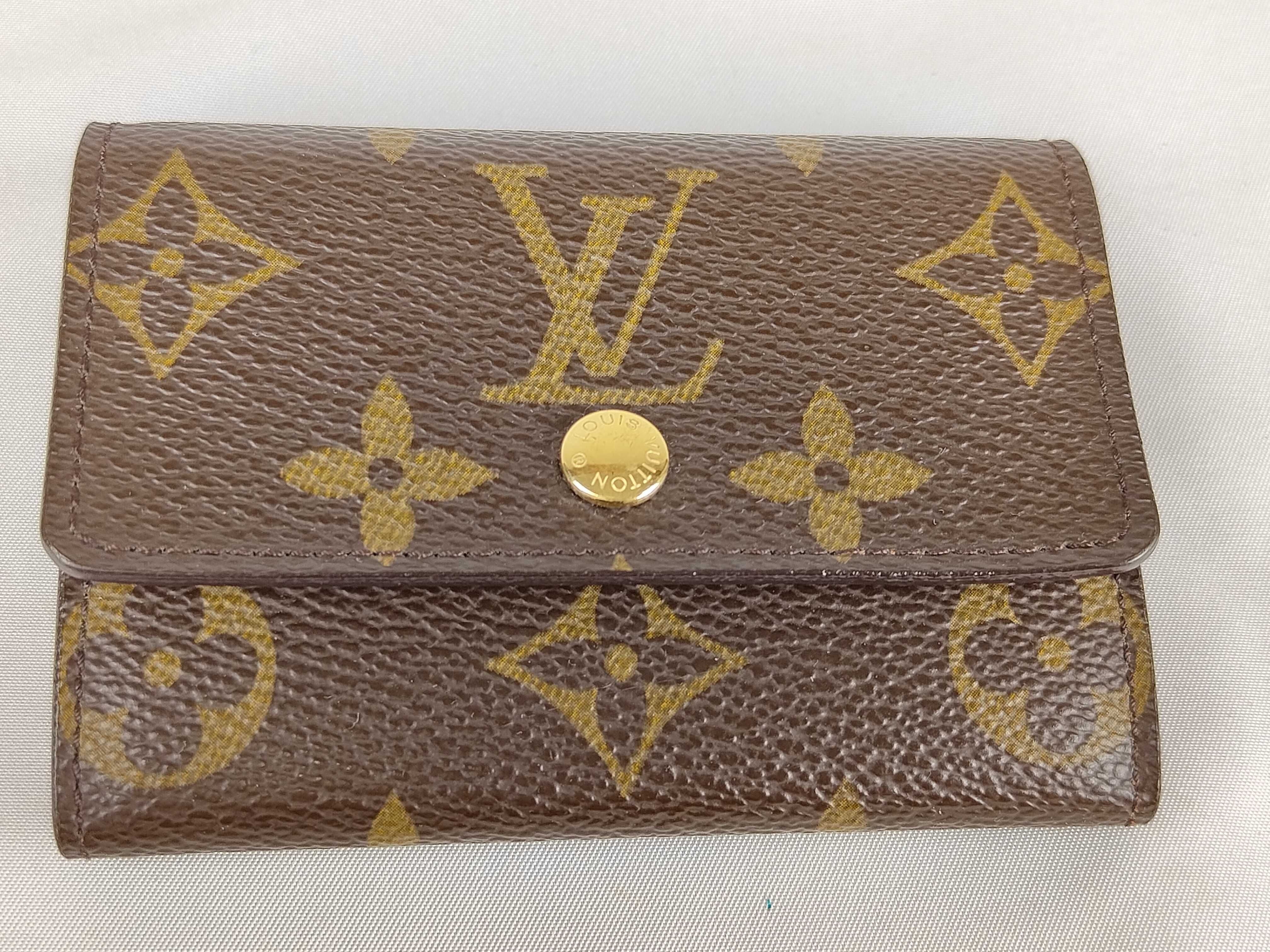 Monogram Portemonnaie Plat M61930 Coin Case