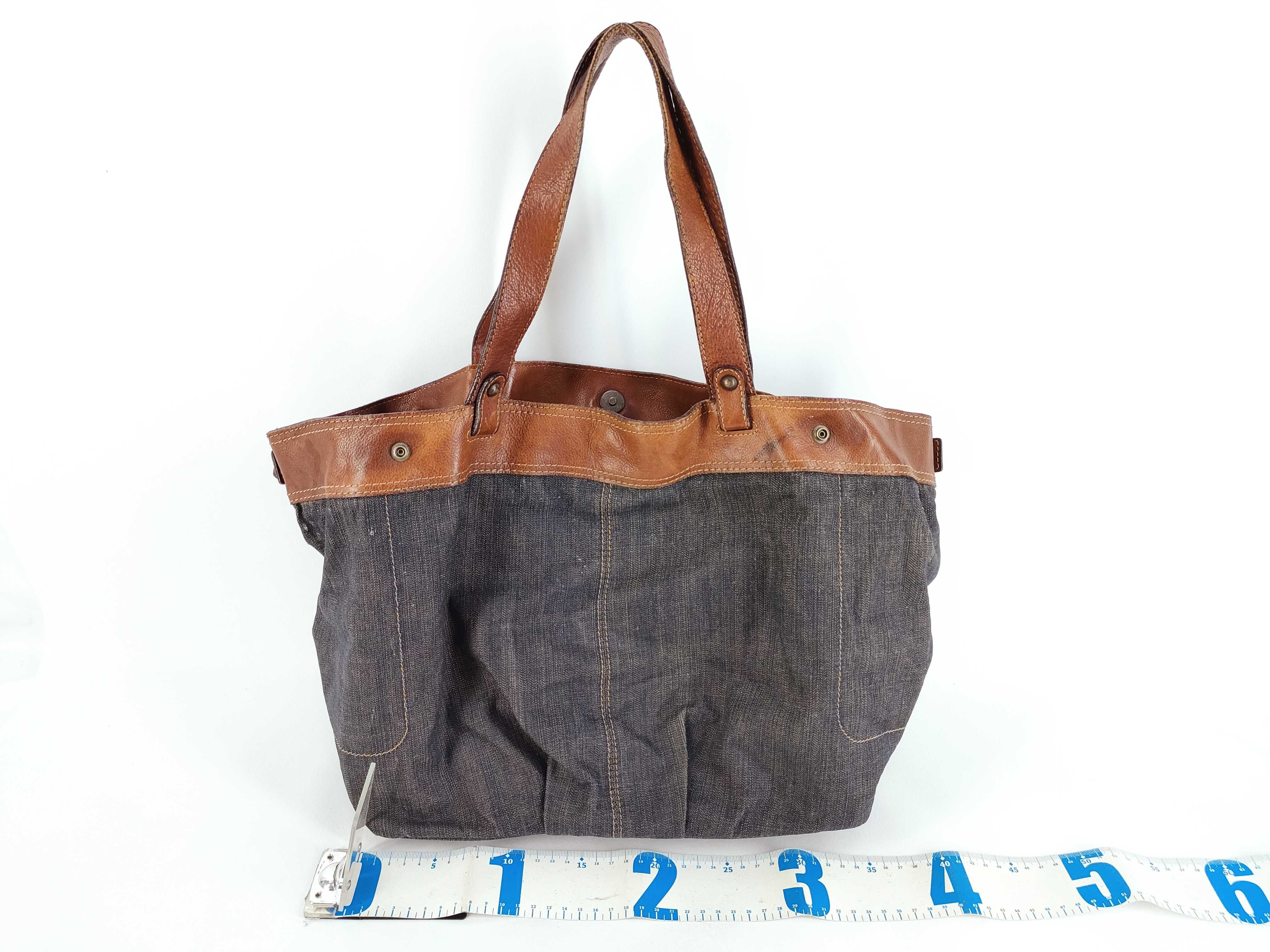 Blue Label Burberry Blue Label Denim Tote Bag — view 2