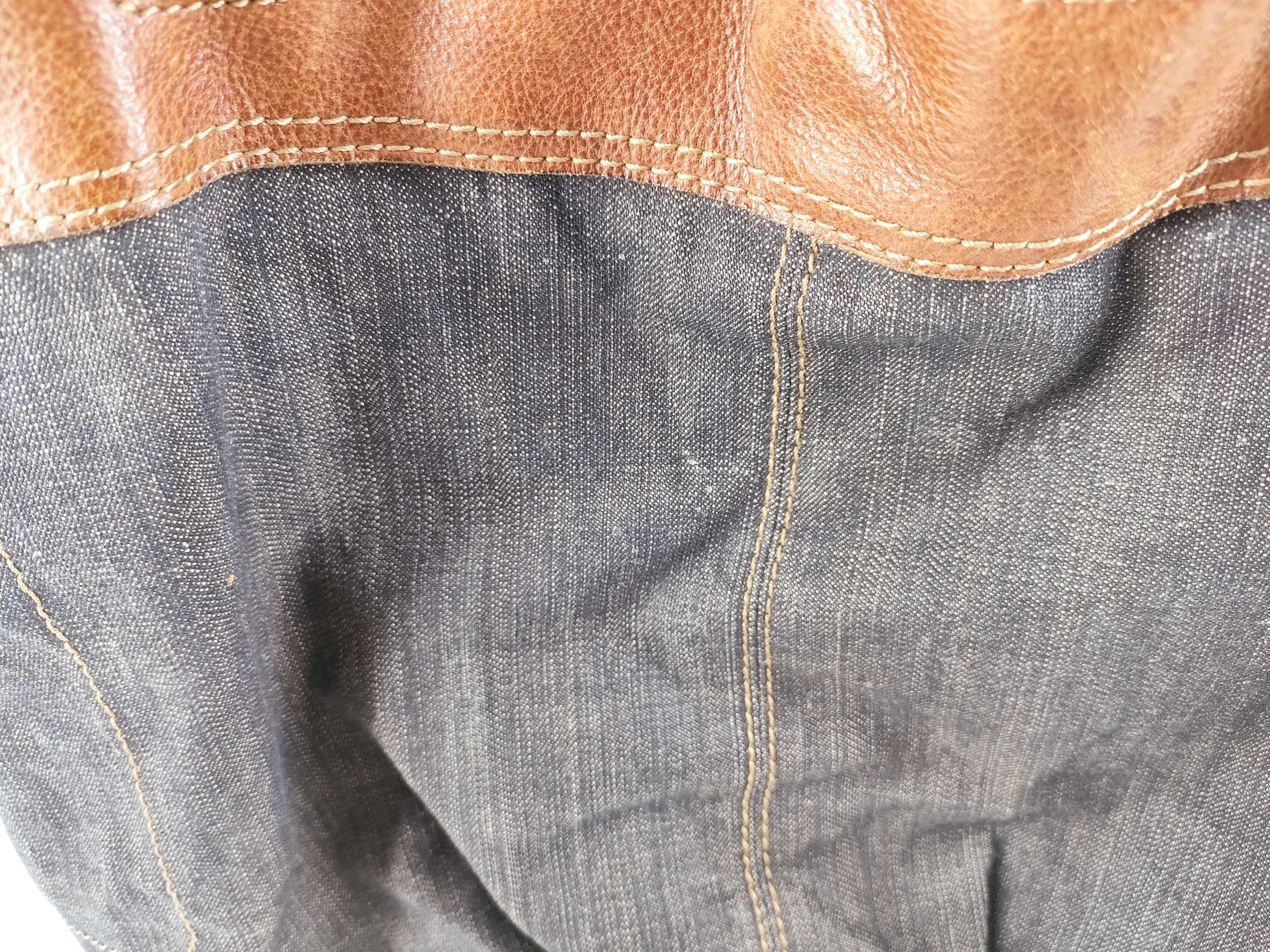 Blue Label Burberry Blue Label Denim Tote Bag — view 10