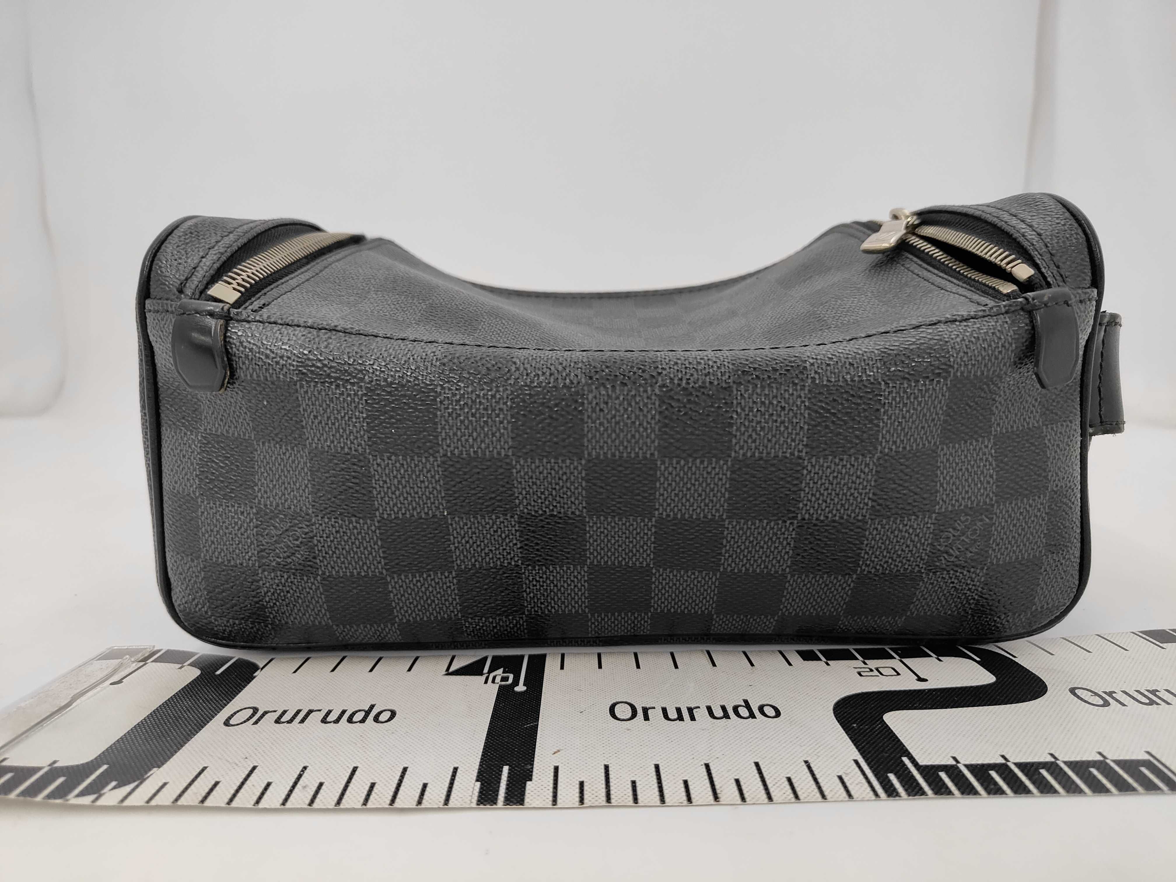 Damier Graphite Toiletry Pouch — view 2