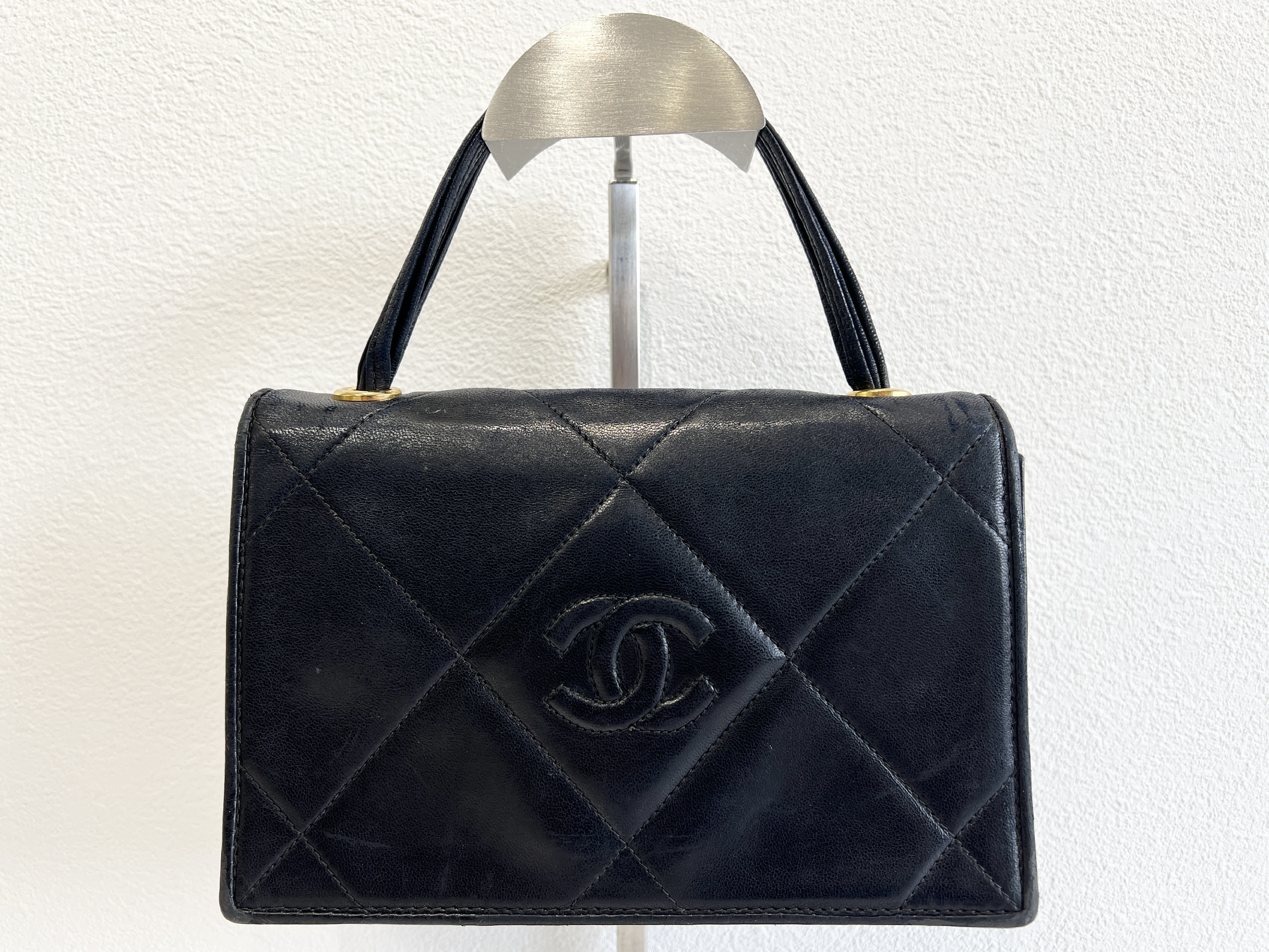 Matelassé Coco Mark Stitch Lambskin Leather Handbag (Serial Number 0)