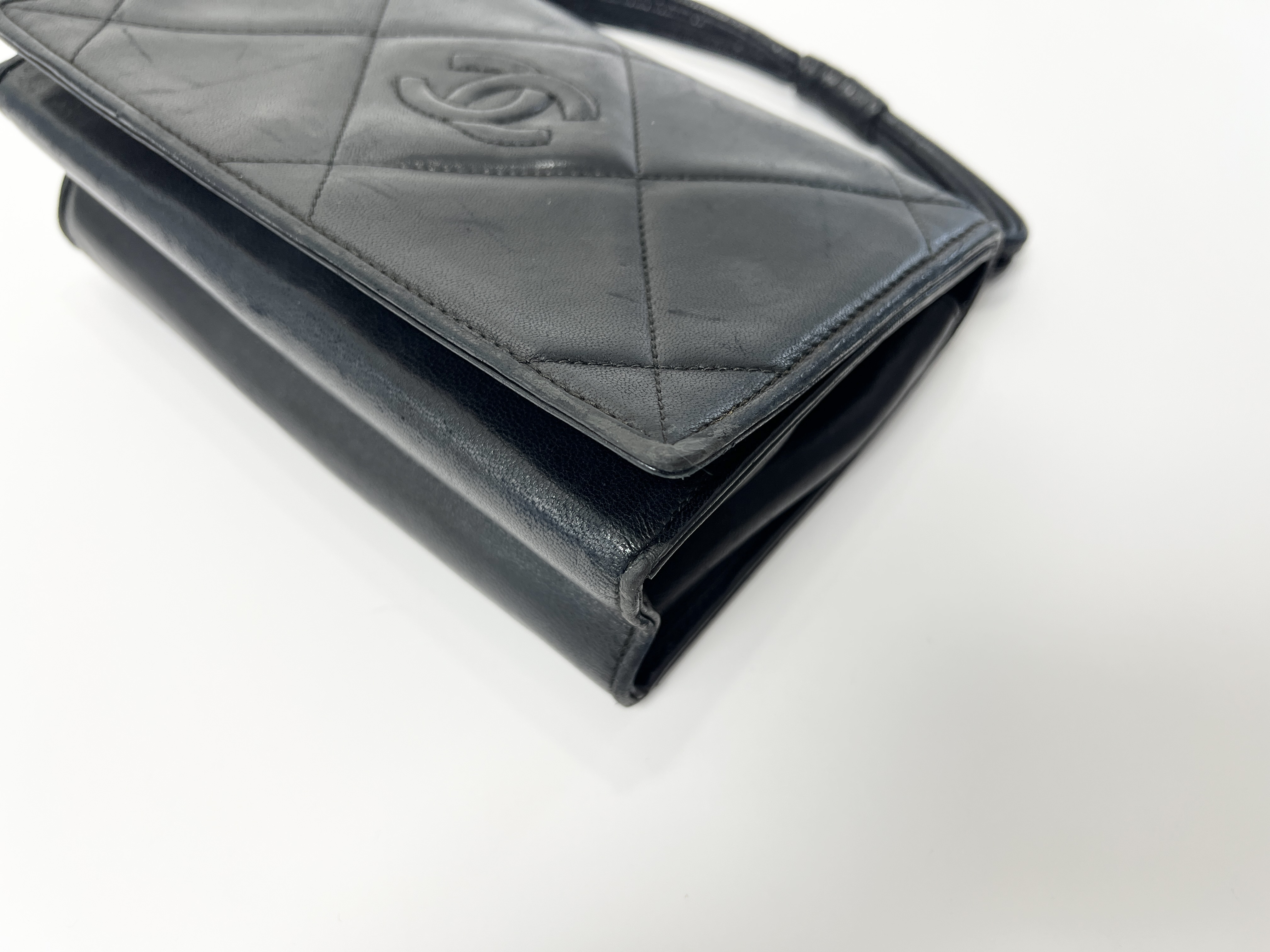 Matelassé Coco Mark Stitch Lambskin Leather Handbag (Serial Number 0) — view 11