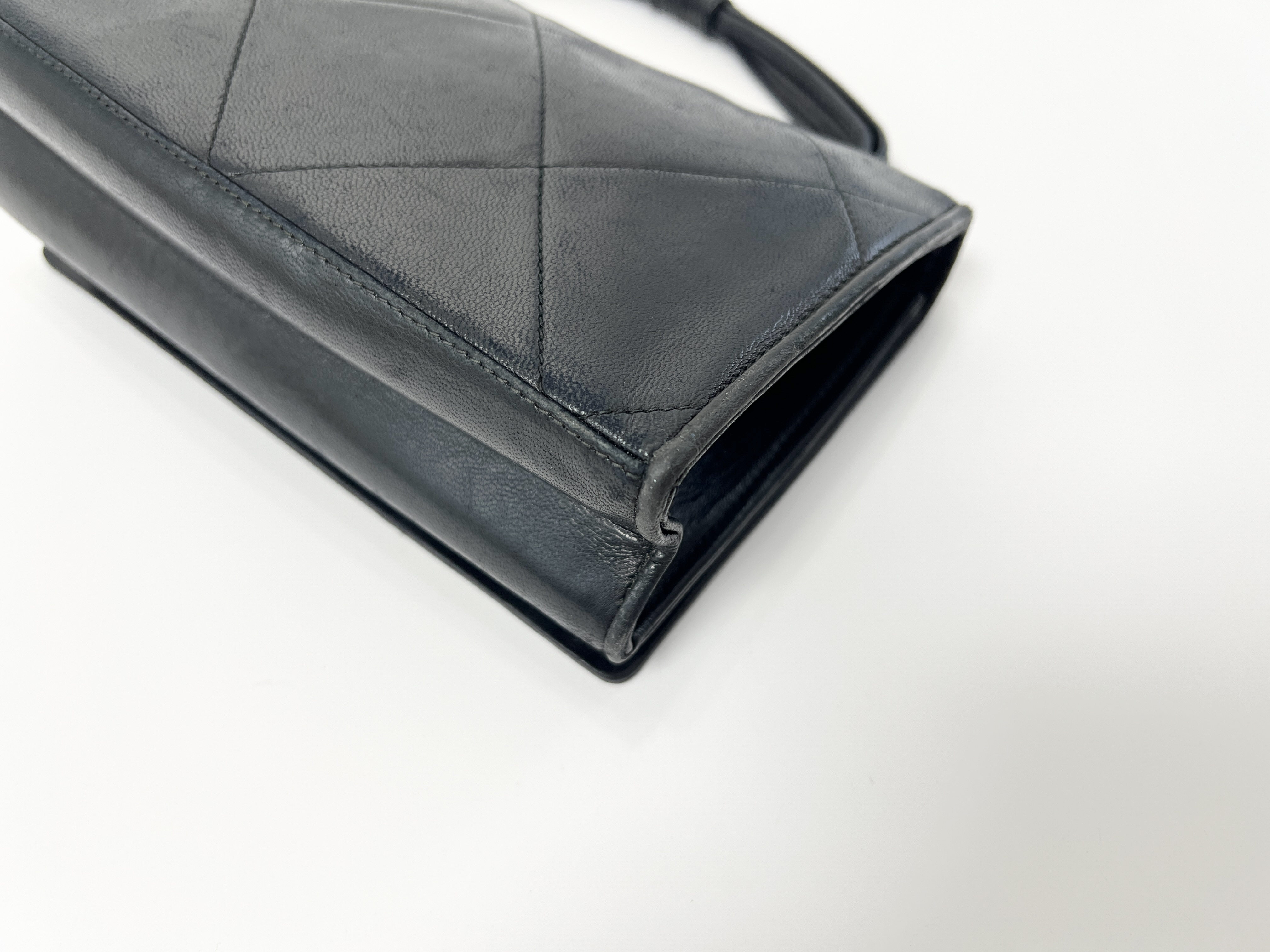 Matelassé Coco Mark Stitch Lambskin Leather Handbag (Serial Number 0) — view 13