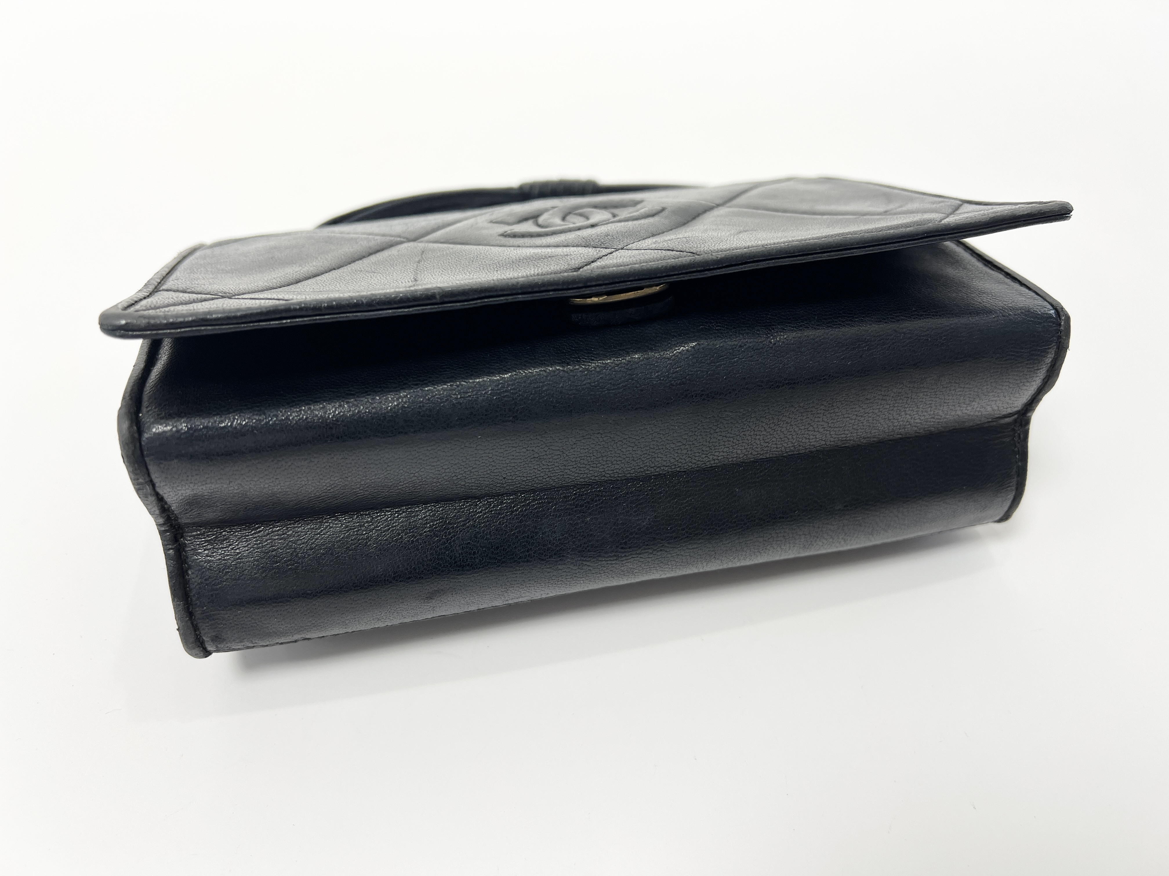 Matelassé Coco Mark Stitch Lambskin Leather Handbag (Serial Number 0) — view 14