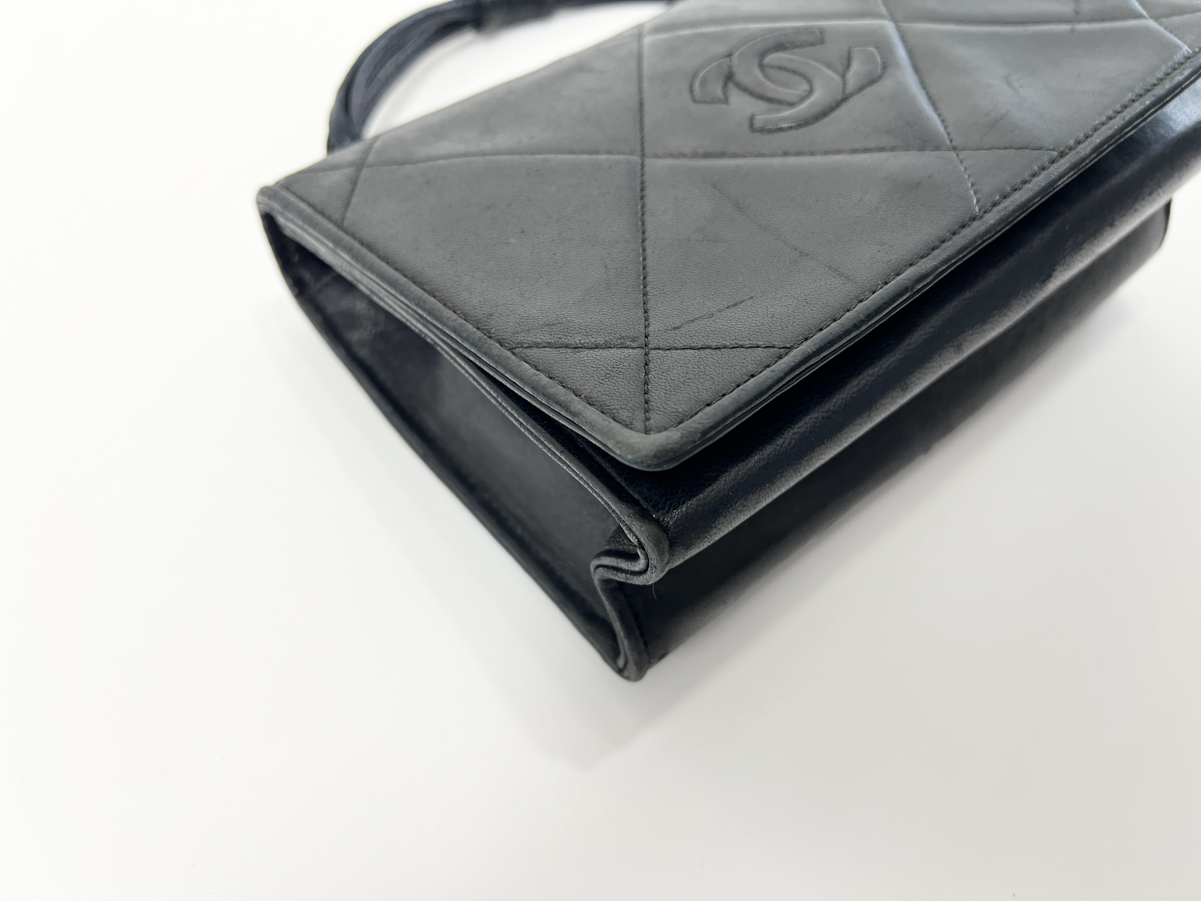 Matelassé Coco Mark Stitch Lambskin Leather Handbag (Serial Number 0) — view 10
