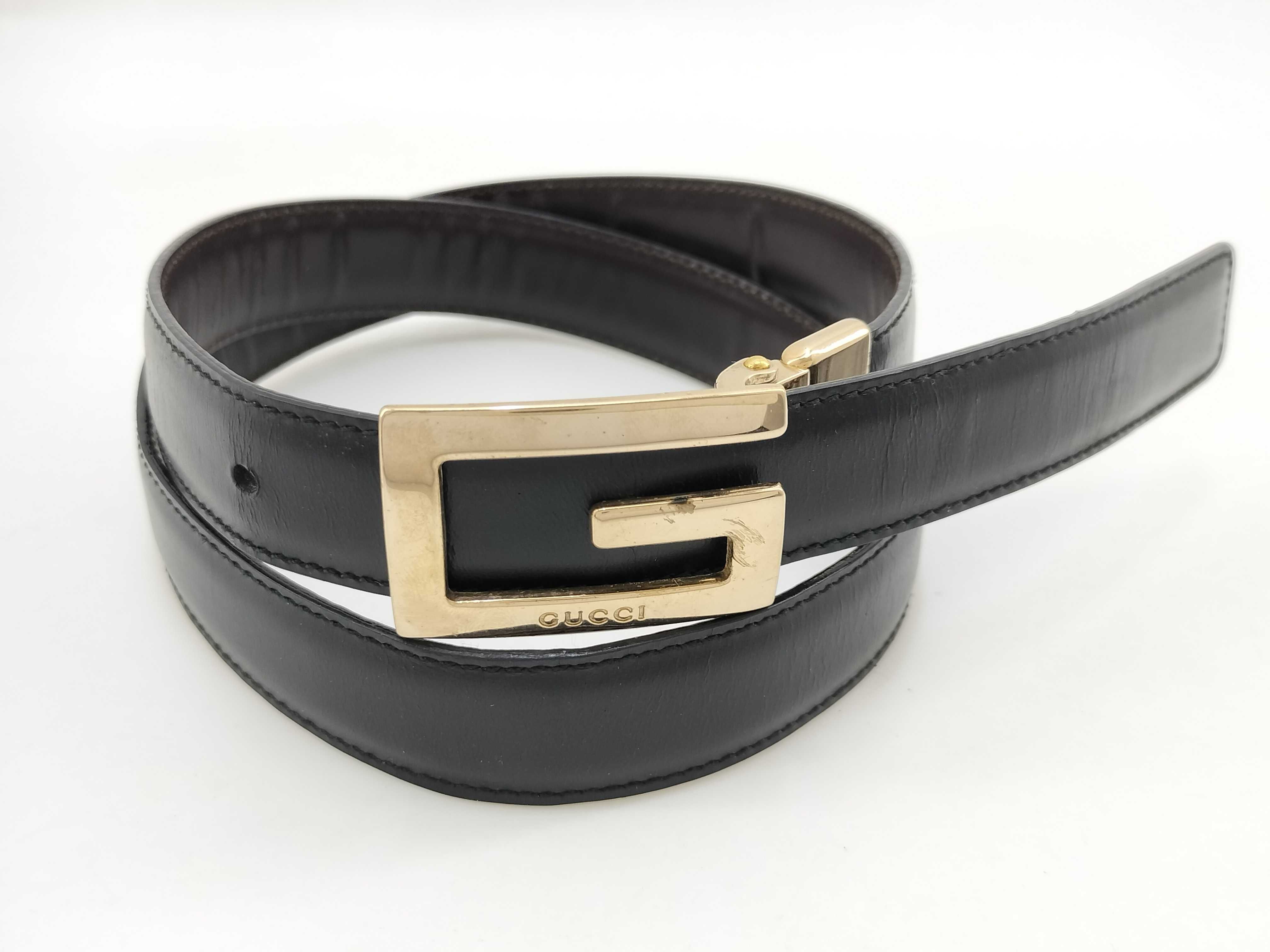 Leather Belt, Black