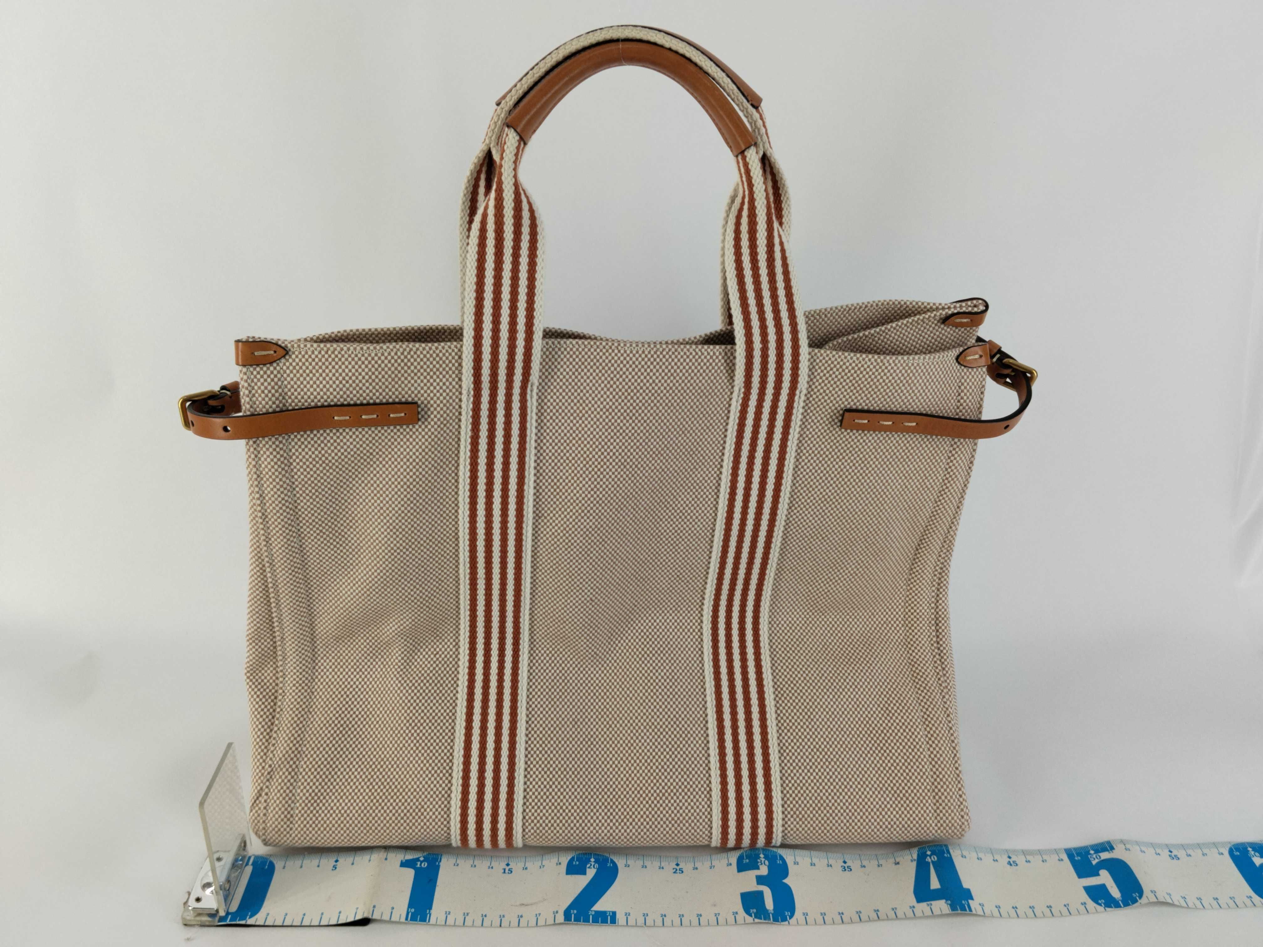bag, Valentino Antibes large canvas tote bag. — view 2
