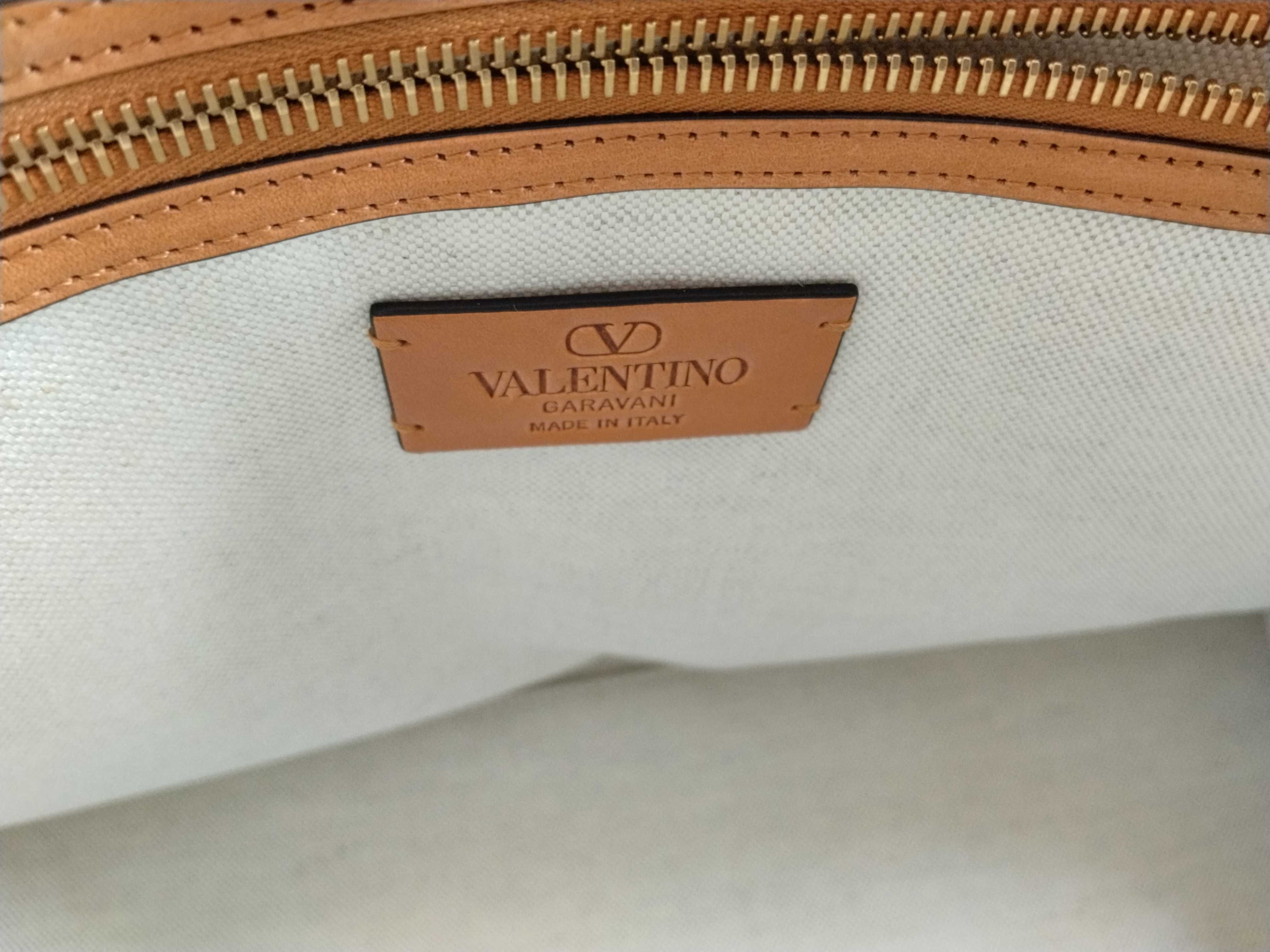 bag, Valentino Antibes large canvas tote bag. — view 12
