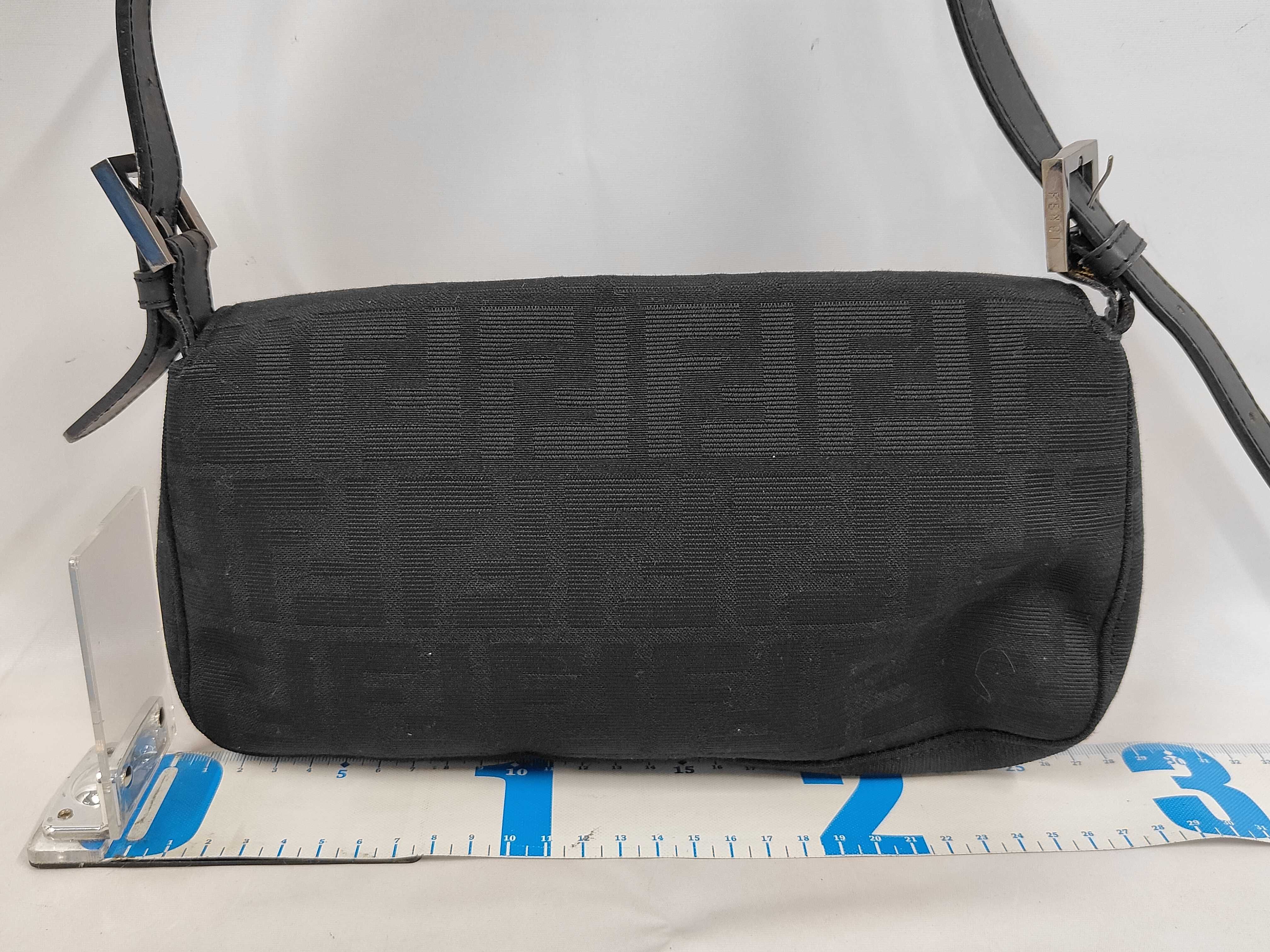 Zucca pattern Zucca one-shoulder bag, black shoulder bag — view 2