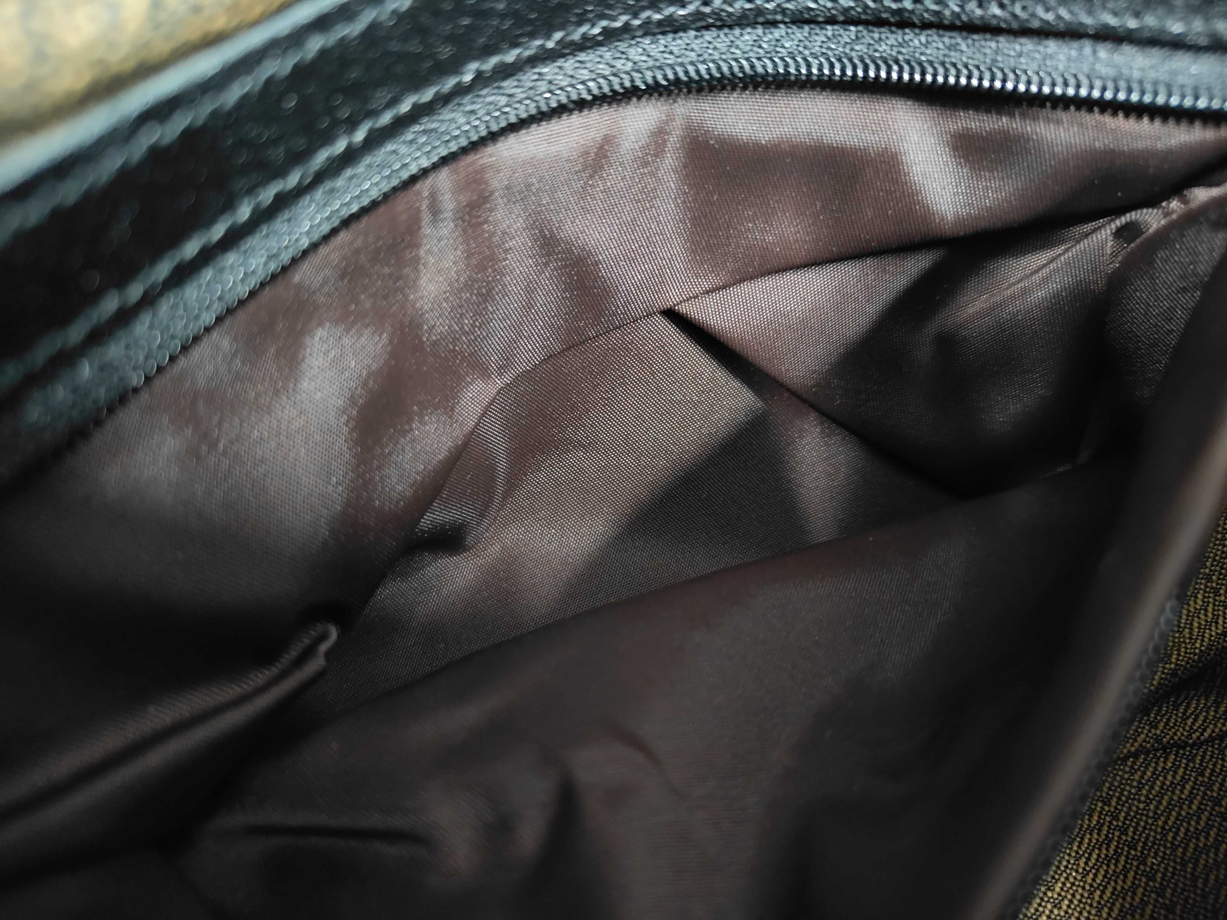 Zucca pattern Zucca one-shoulder bag, black shoulder bag — view 10
