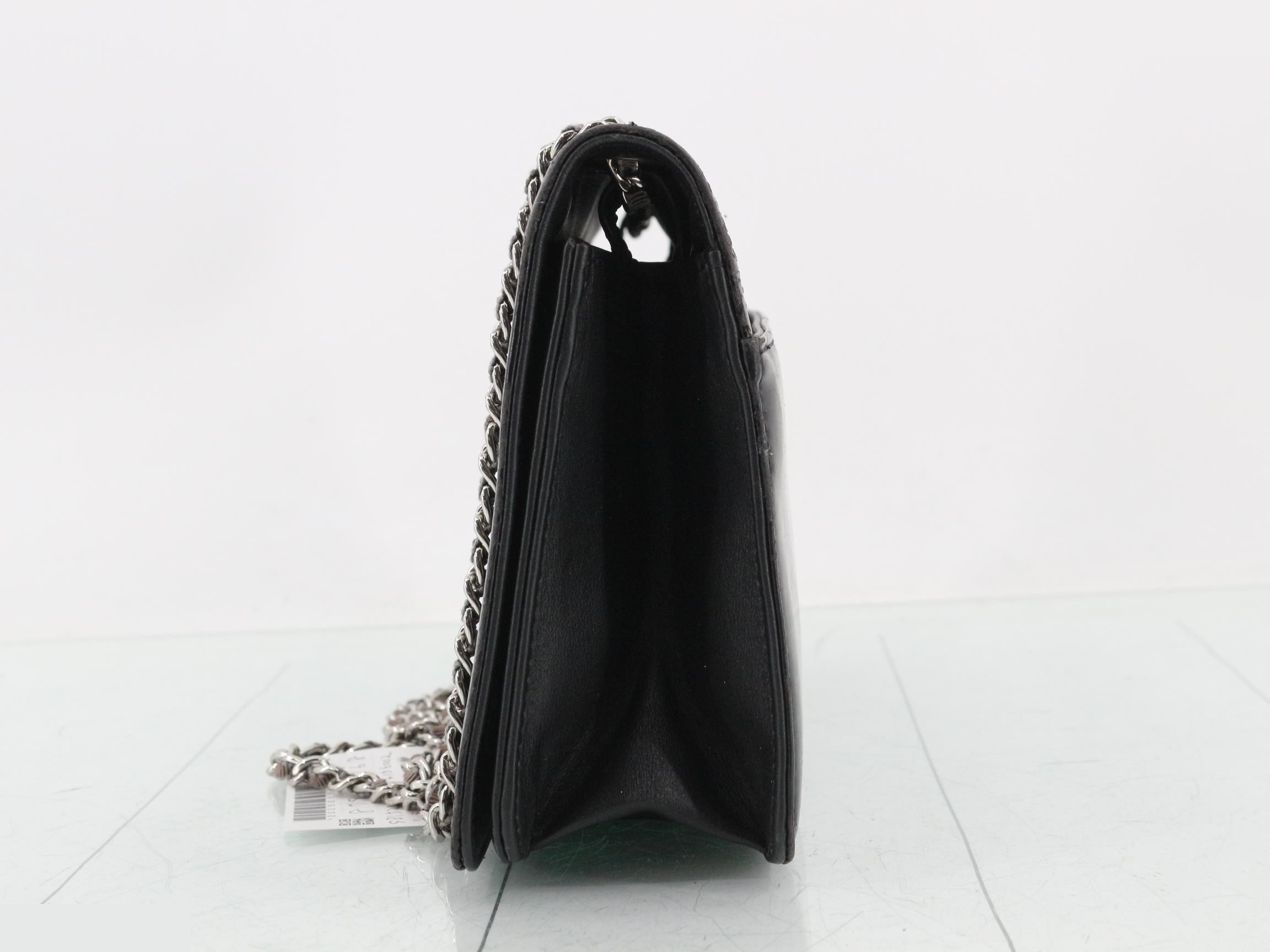 Coco Mark Patent Shoulder Bag 16156002 — view 3