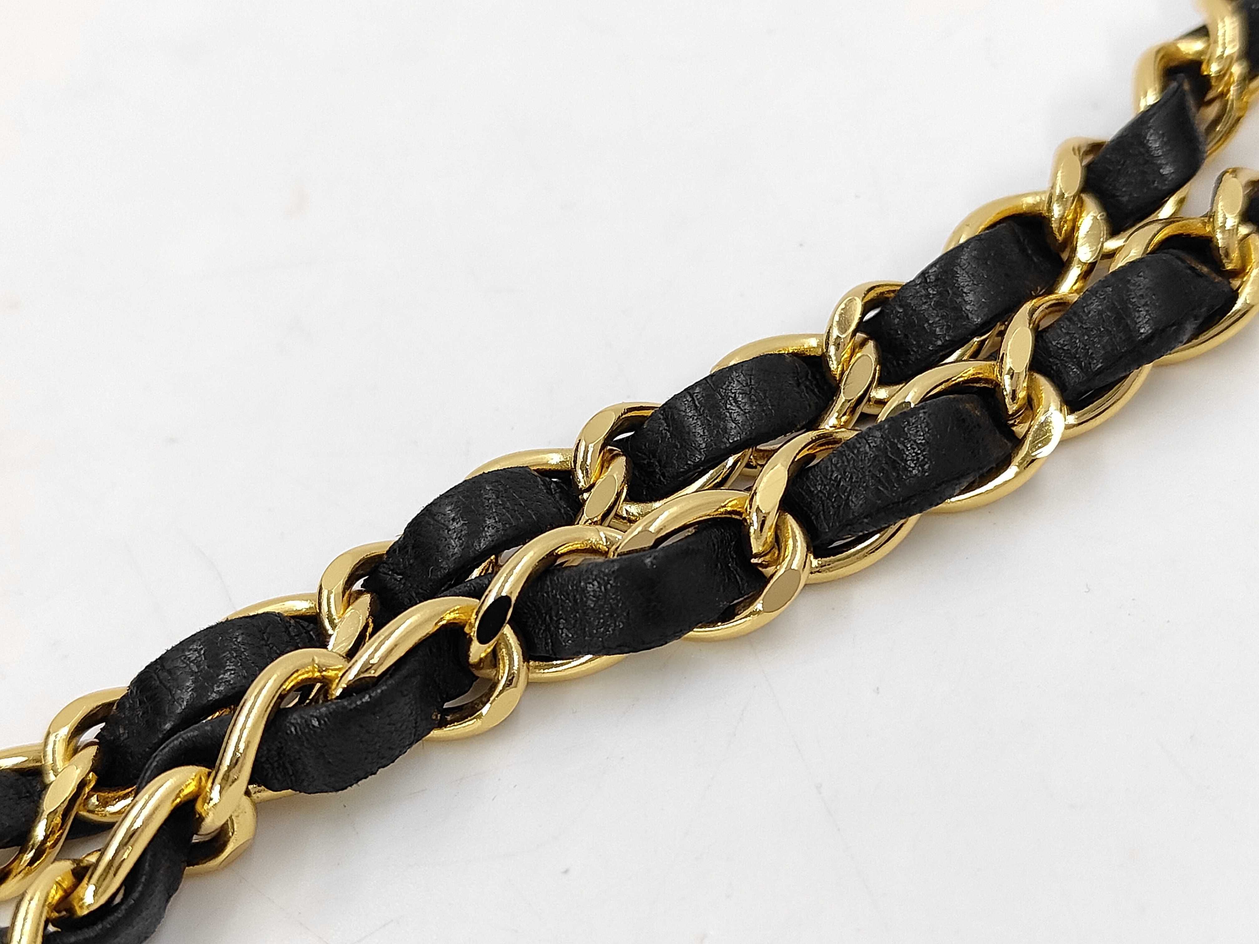 Lambskin Matelassé Chain Shoulder Bag — view 4