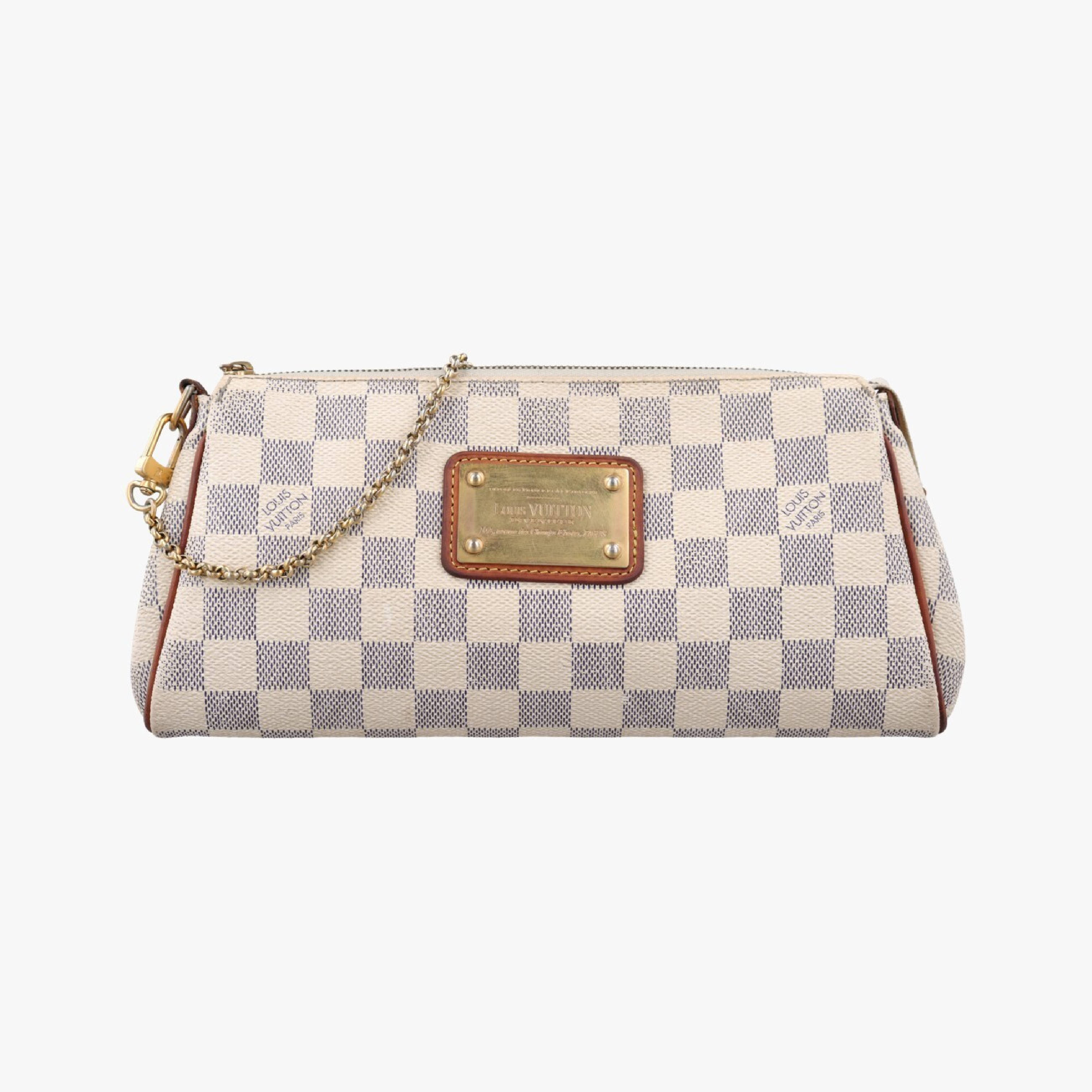 Eva Azur Damier Canvas N55214 DU3140 Handbag