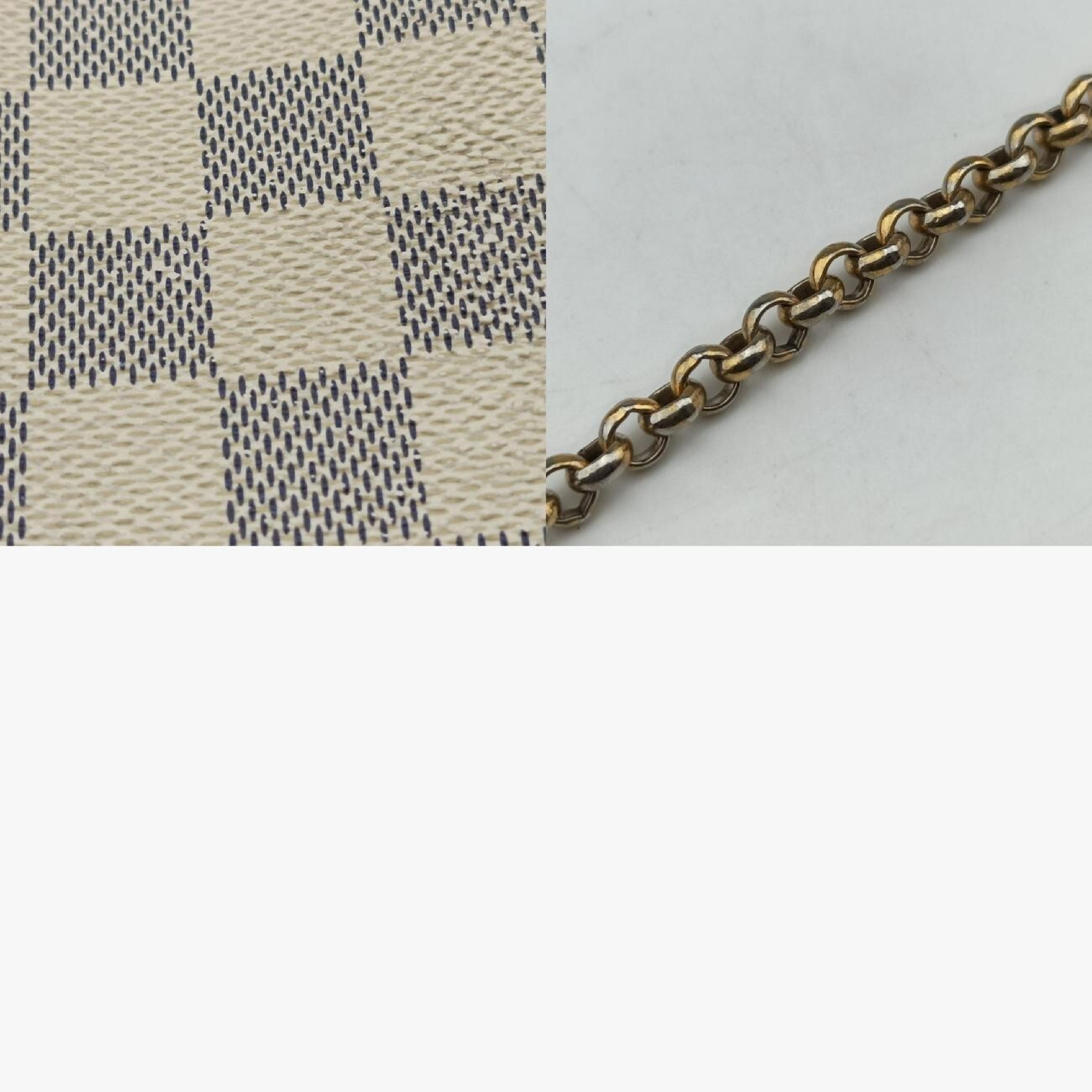 Eva Azur Damier Canvas N55214 DU3140 Handbag — view 11