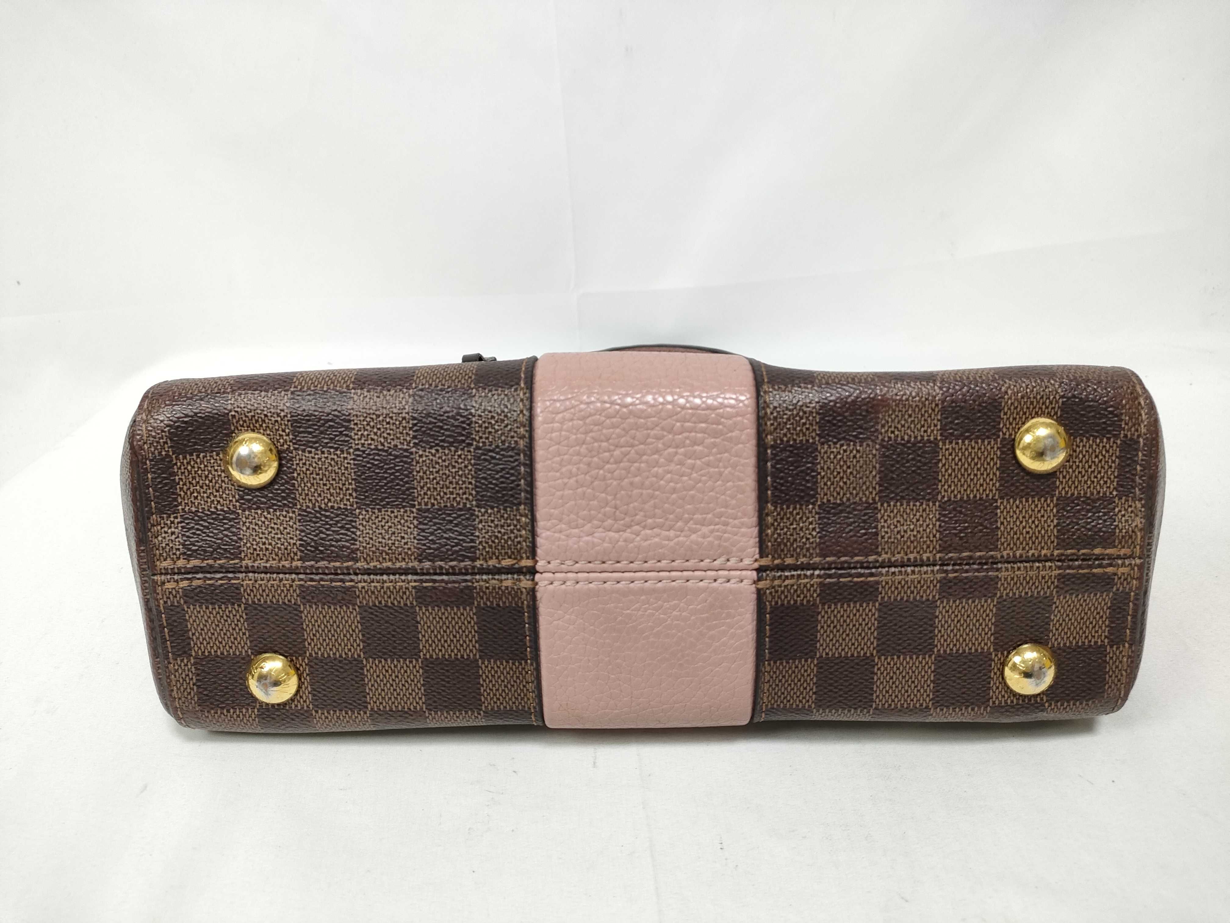 Damier ID- Damier Canvas Bond Street N64417 AH2109 Brown x Pink Personal Handbag — view 3