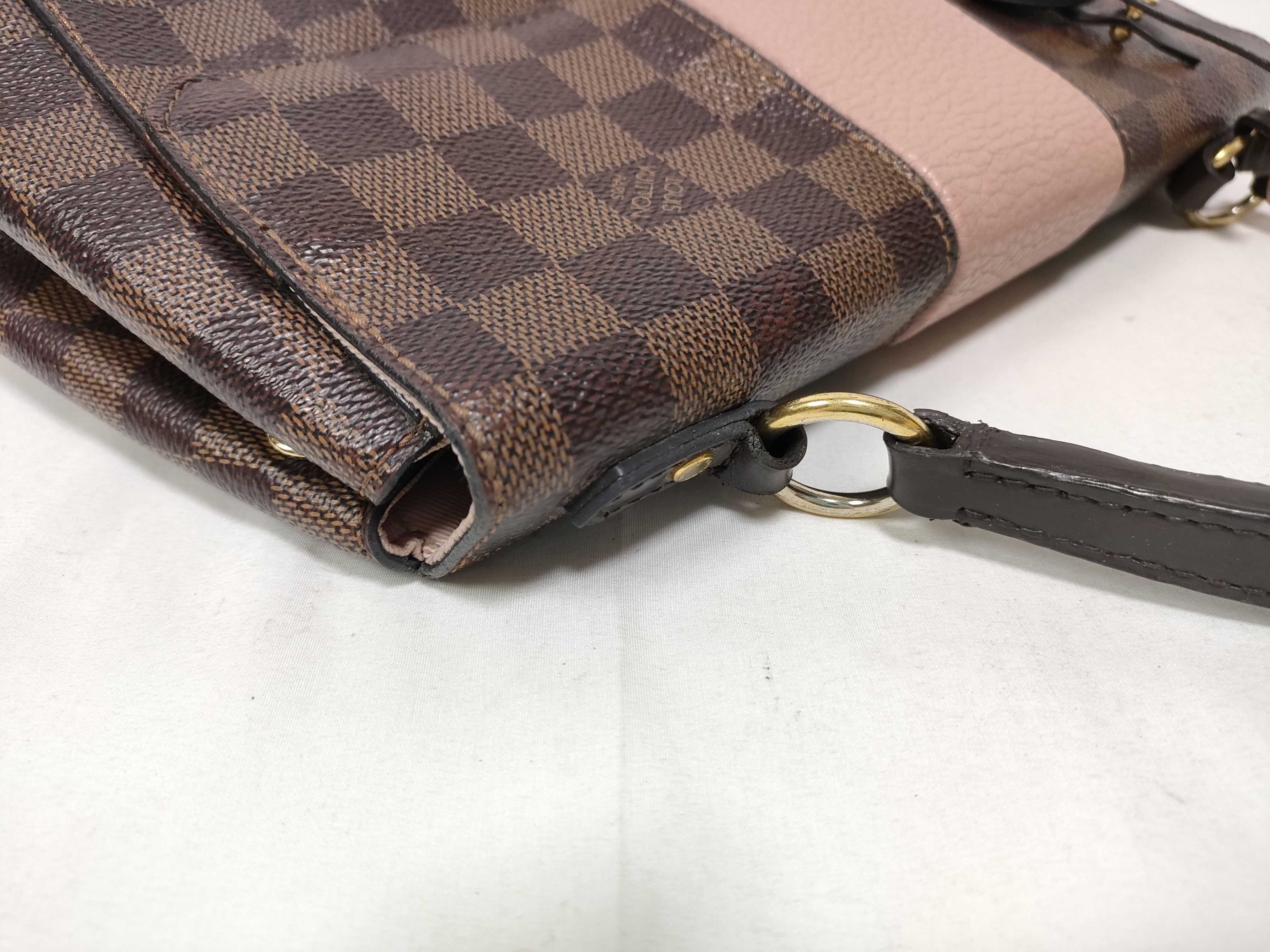 Damier ID- Damier Canvas Bond Street N64417 AH2109 Brown x Pink Personal Handbag — view 6