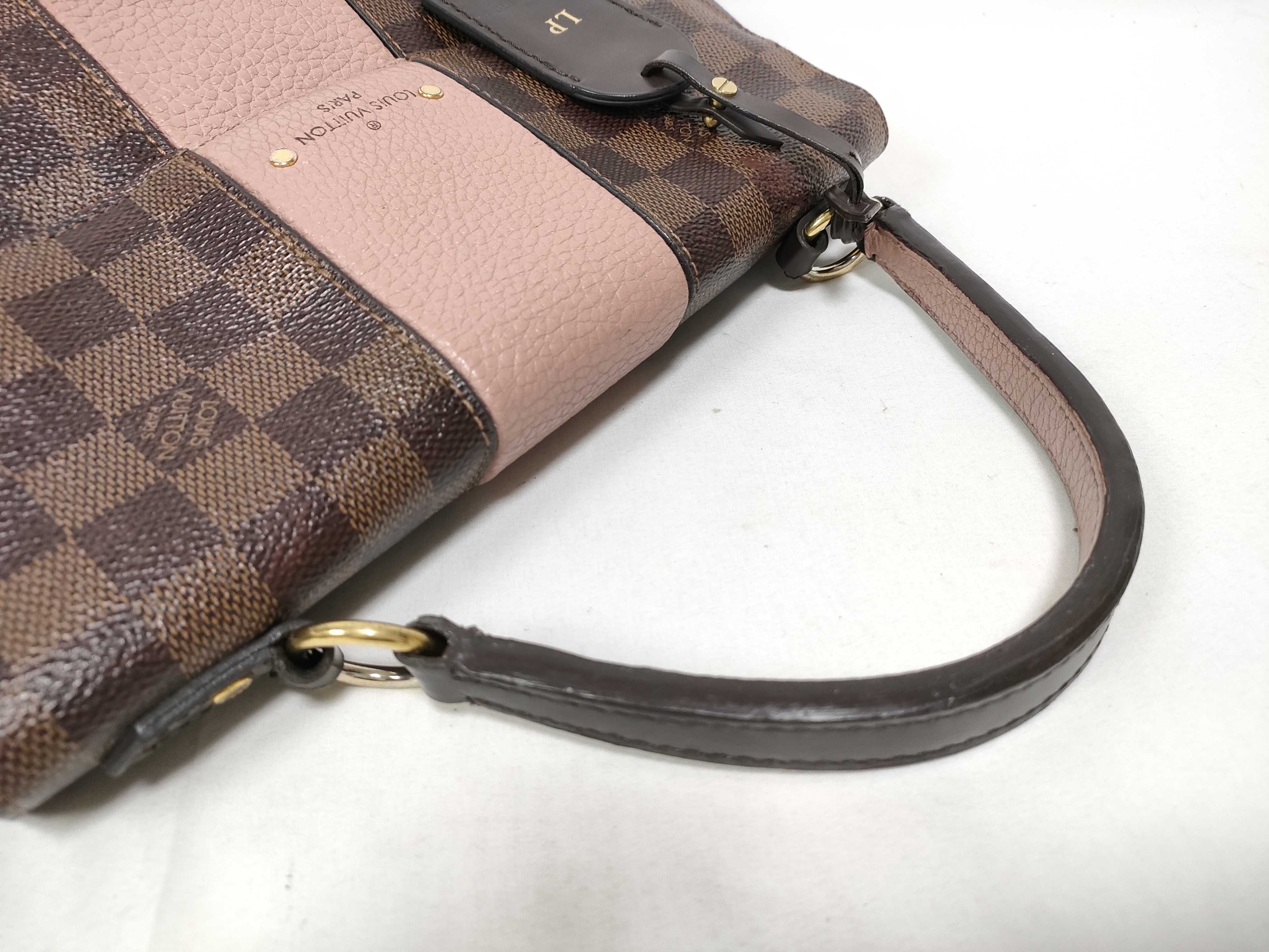 Damier ID- Damier Canvas Bond Street N64417 AH2109 Brown x Pink Personal Handbag — view 8
