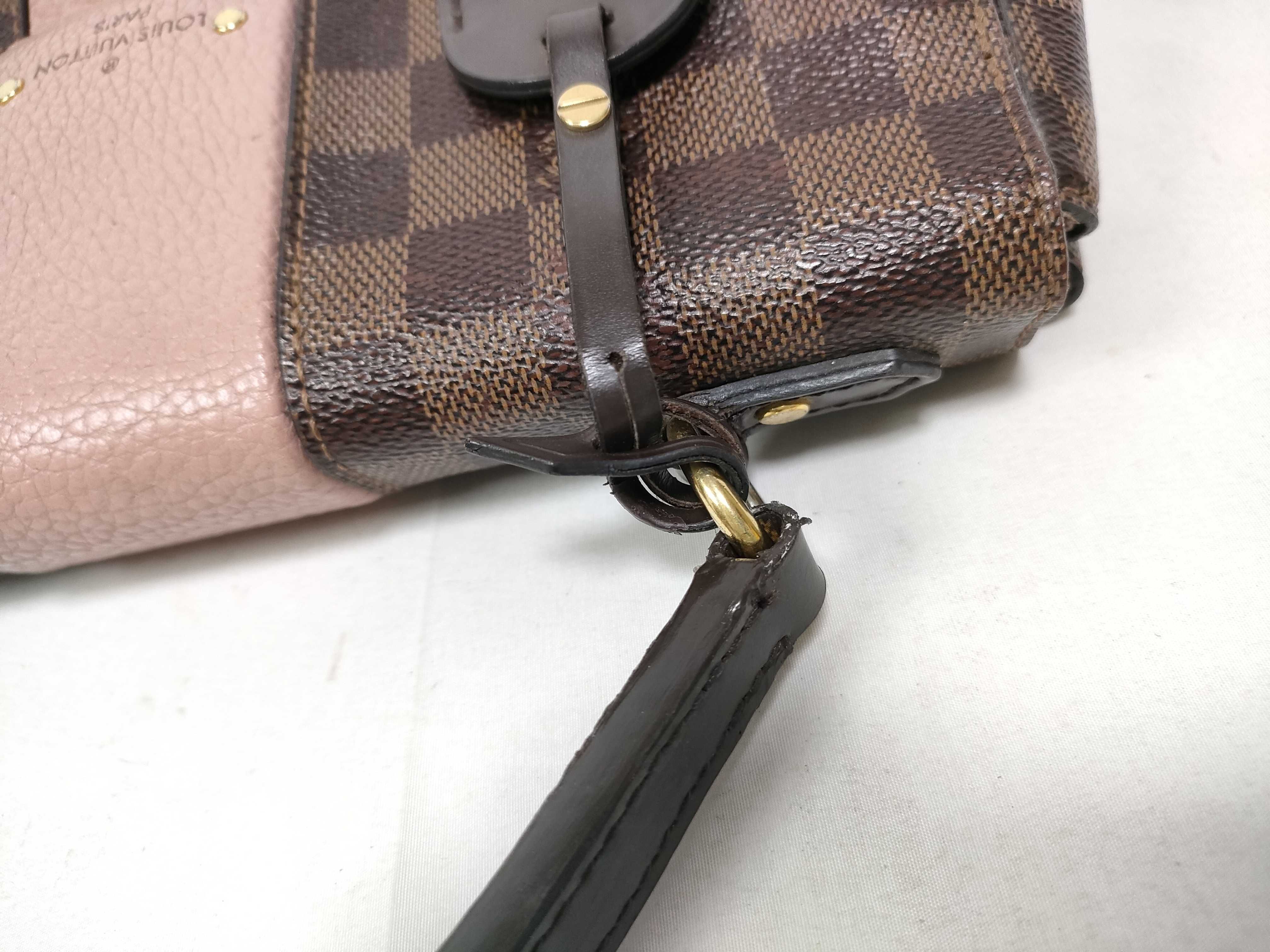 Damier ID- Damier Canvas Bond Street N64417 AH2109 Brown x Pink Personal Handbag — view 9