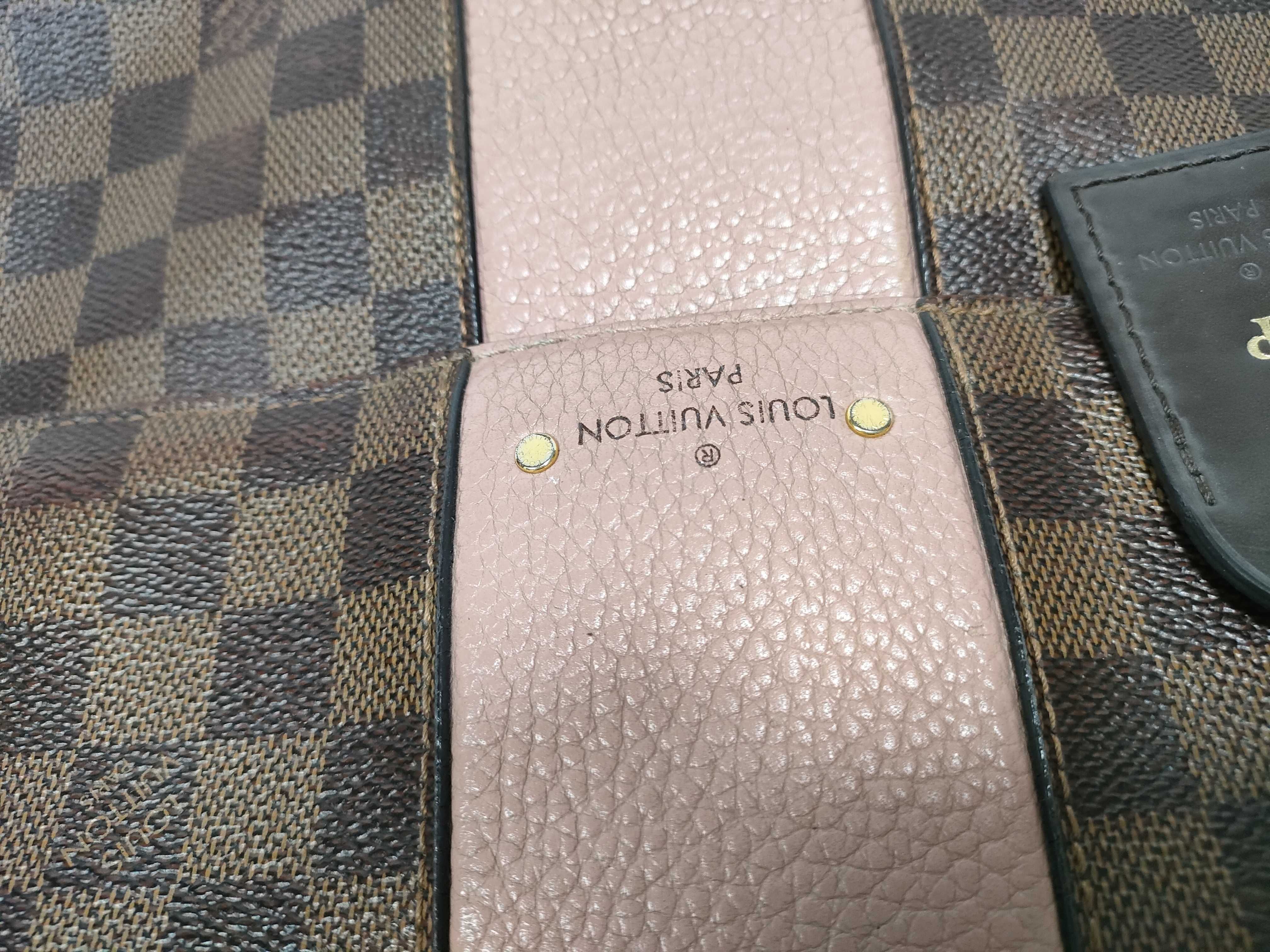 Damier ID- Damier Canvas Bond Street N64417 AH2109 Brown x Pink Personal Handbag — view 10