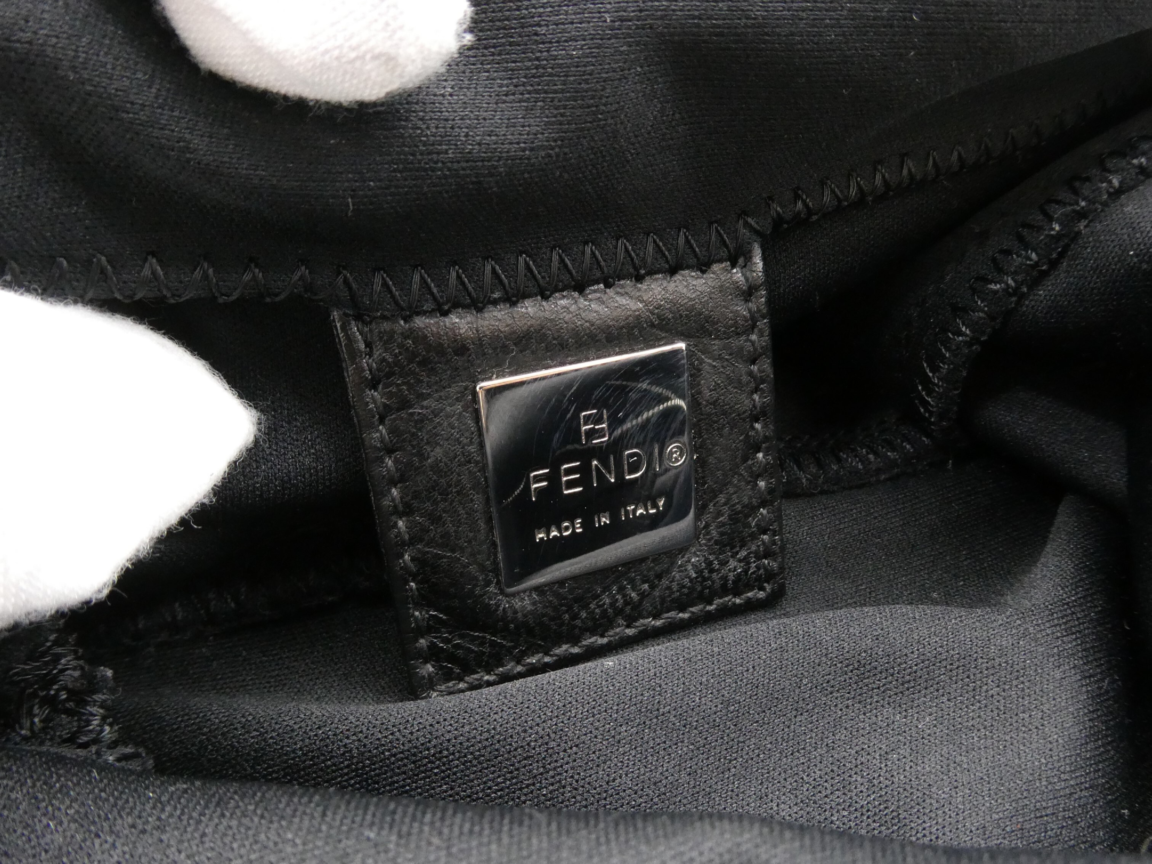 Mamma Nylon Leather Shoulder Bag — view 8