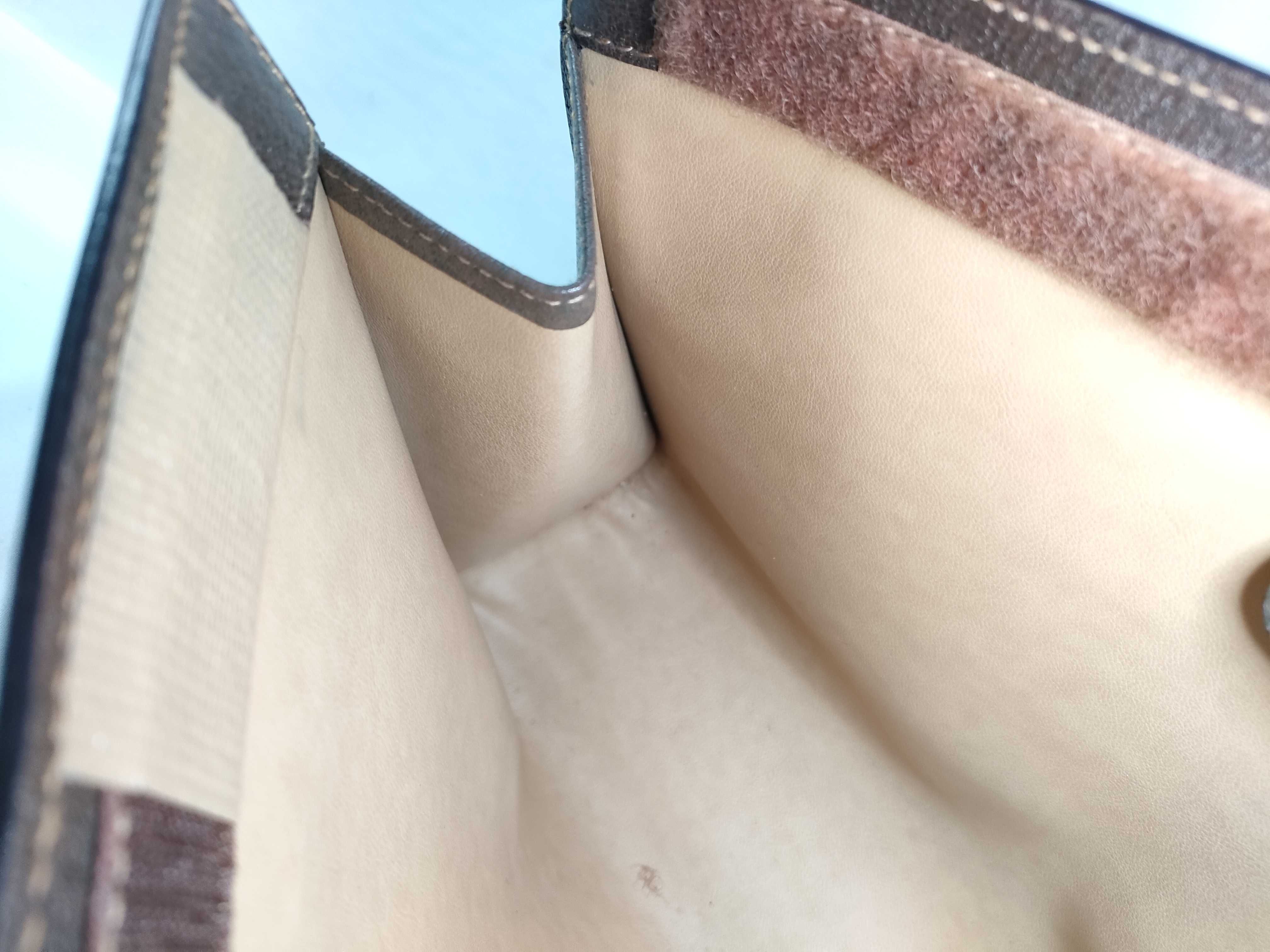 GG Plus Sherry Clutch Bag, PVC, Brown, 014-56-6044 (Clutch Bag) — view 7