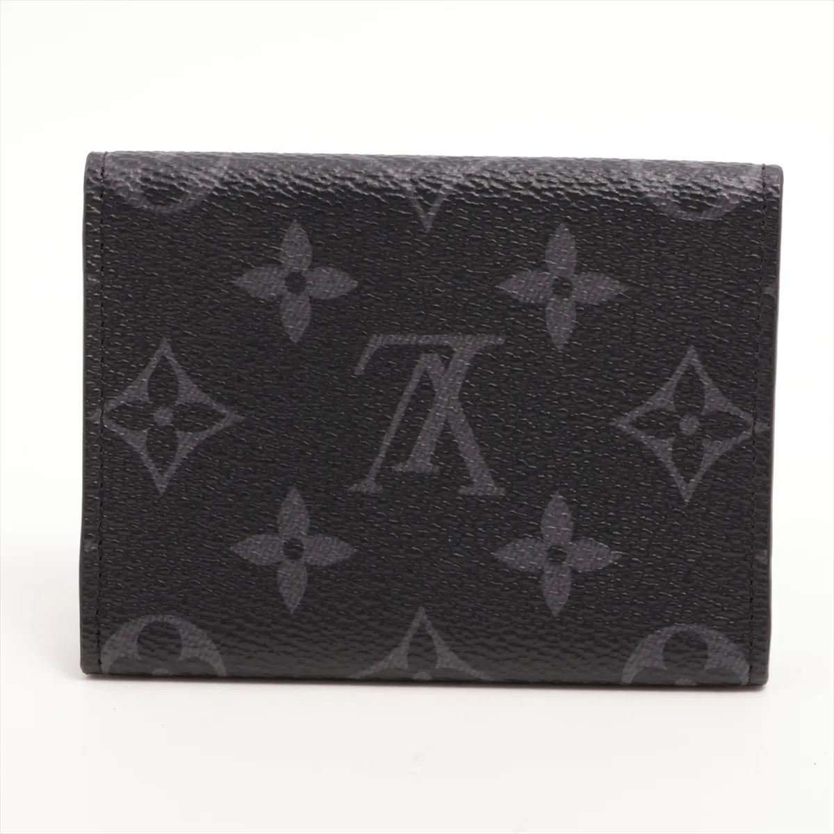 Monogram Eclipse Enveloppe Carte de Visite M12874 Black Card Case (RFID detected) — view 2