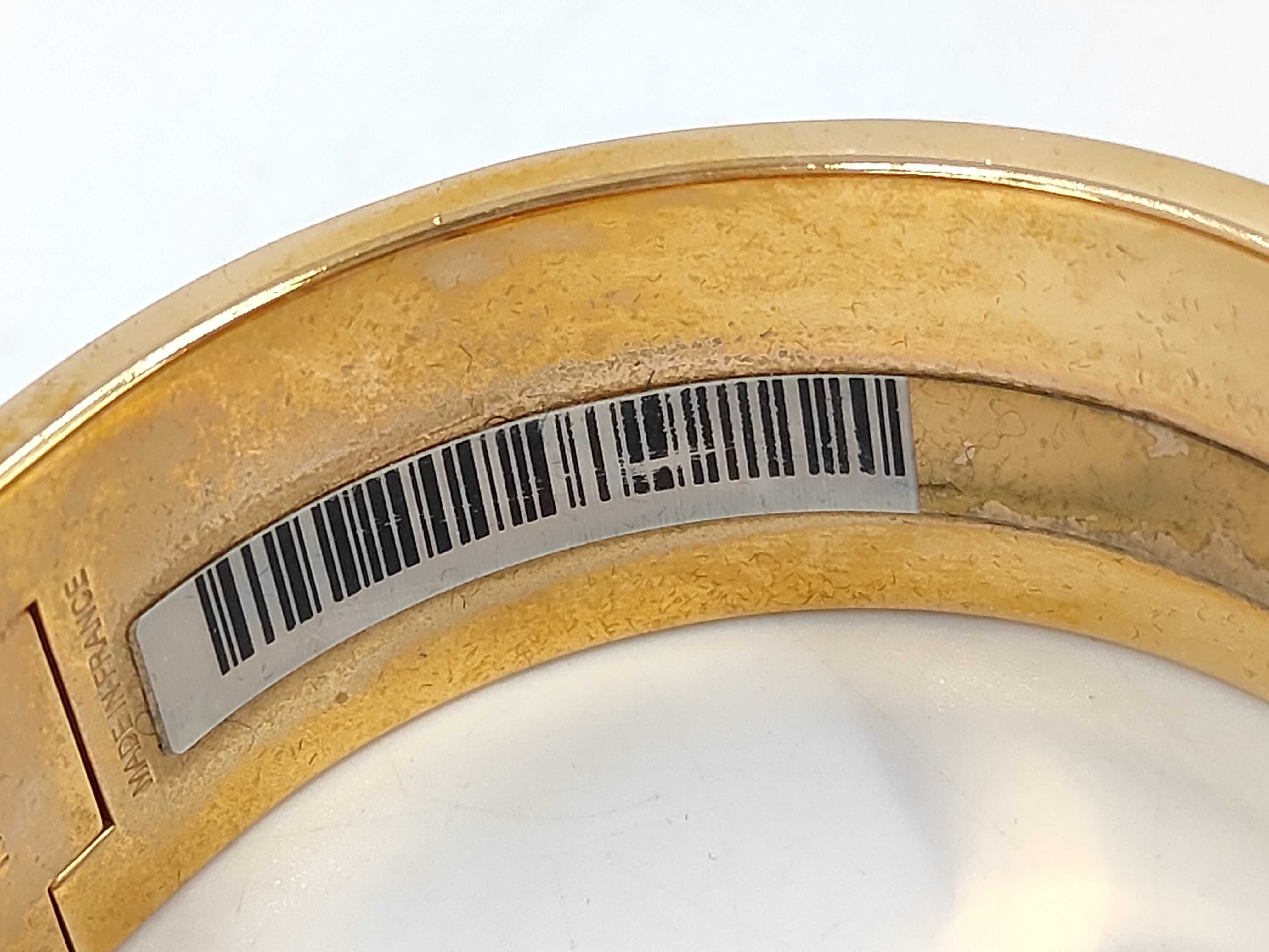 Navy Enamel GP Hardware Click H Bracelet/Bangle — view 5