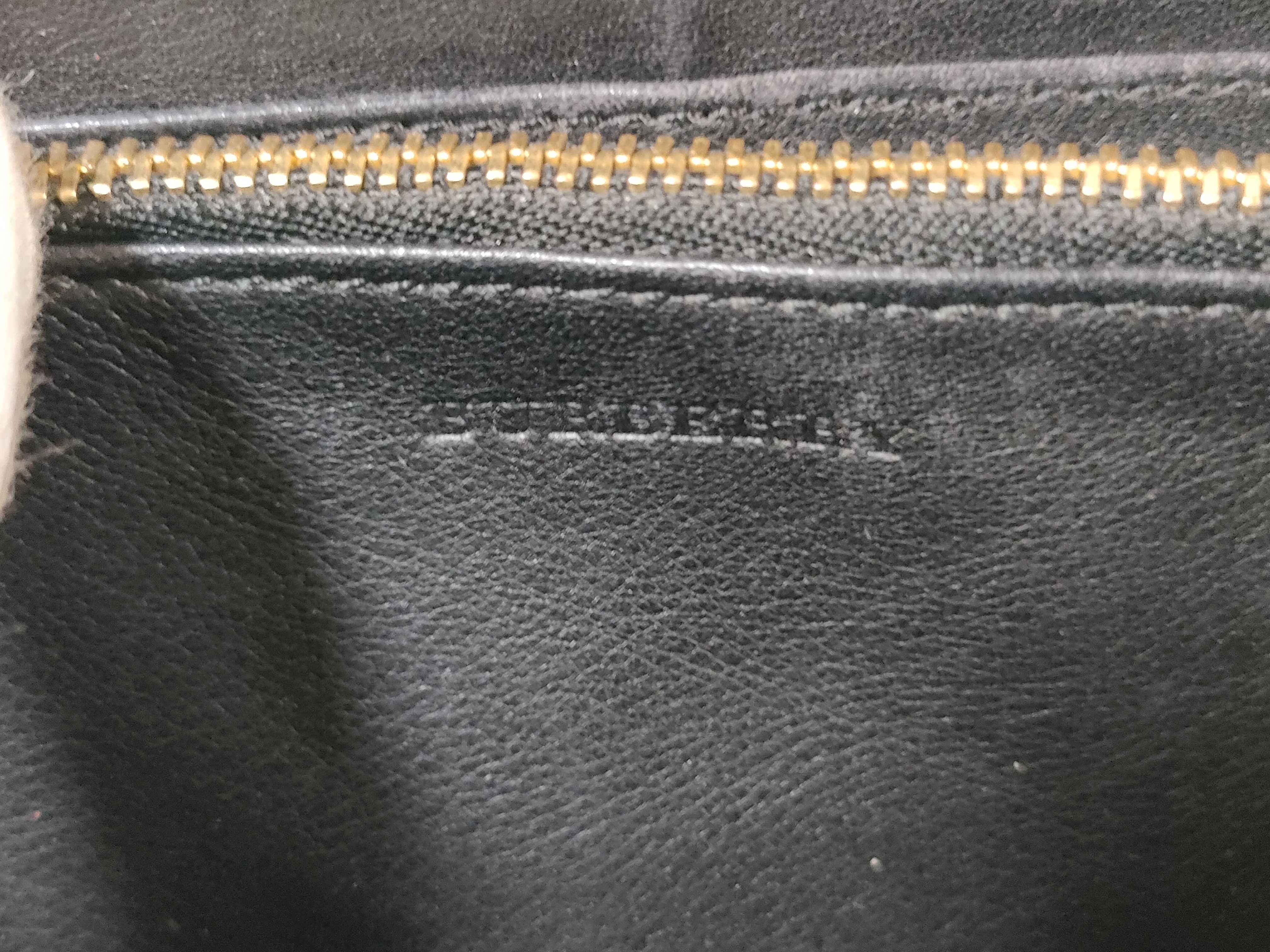 Check/Leather Long Wallet — view 13