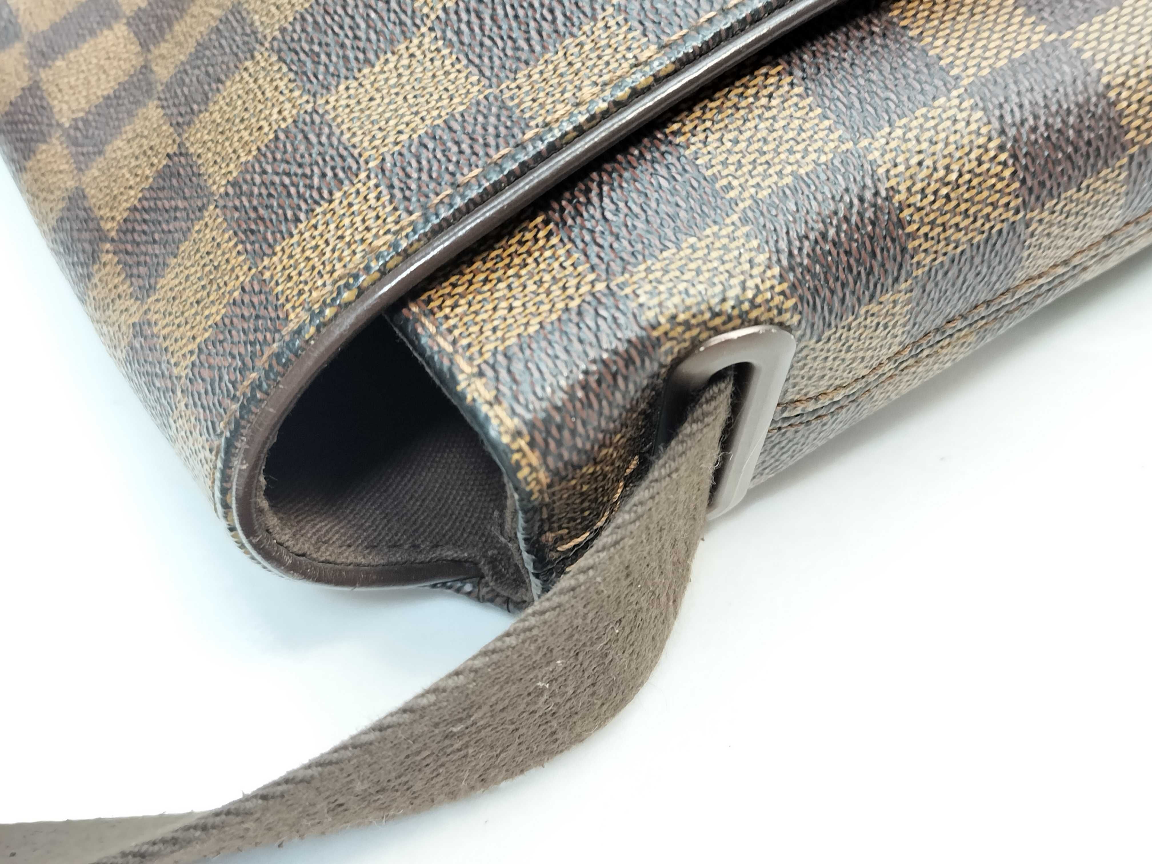Damier Louis Vuitton Brooklyn MM Damier Ebene Shoulder Bag — view 7