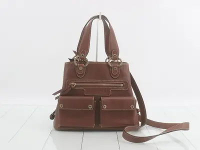 MaxiLette 2-Way Shoulder/Handbag, Brown