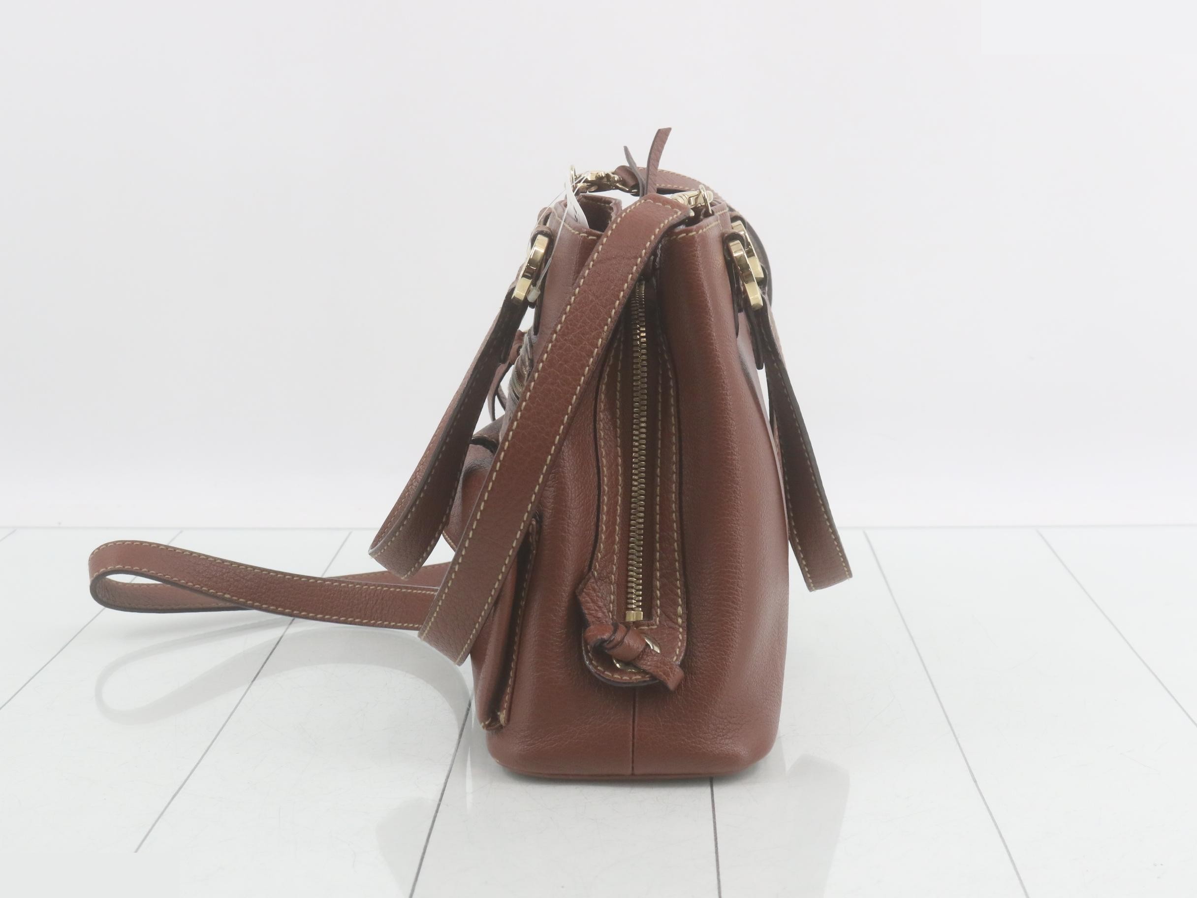 MaxiLette 2-Way Shoulder/Handbag, Brown — view 3