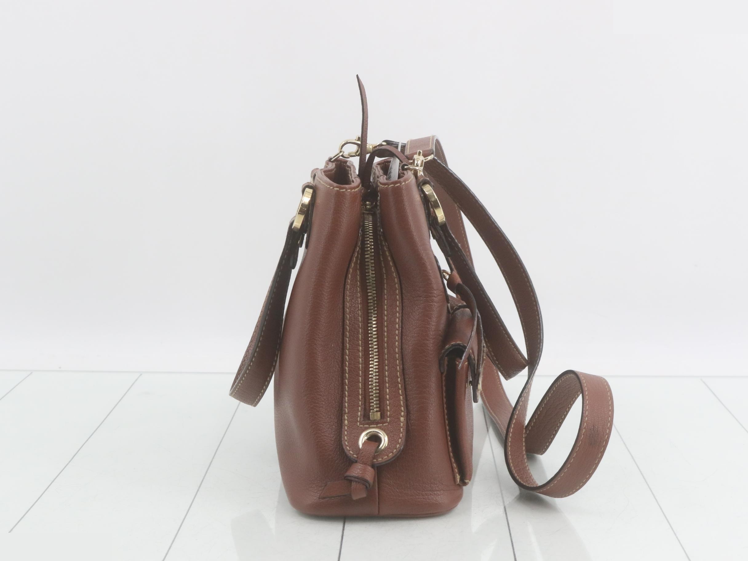 MaxiLette 2-Way Shoulder/Handbag, Brown — view 4
