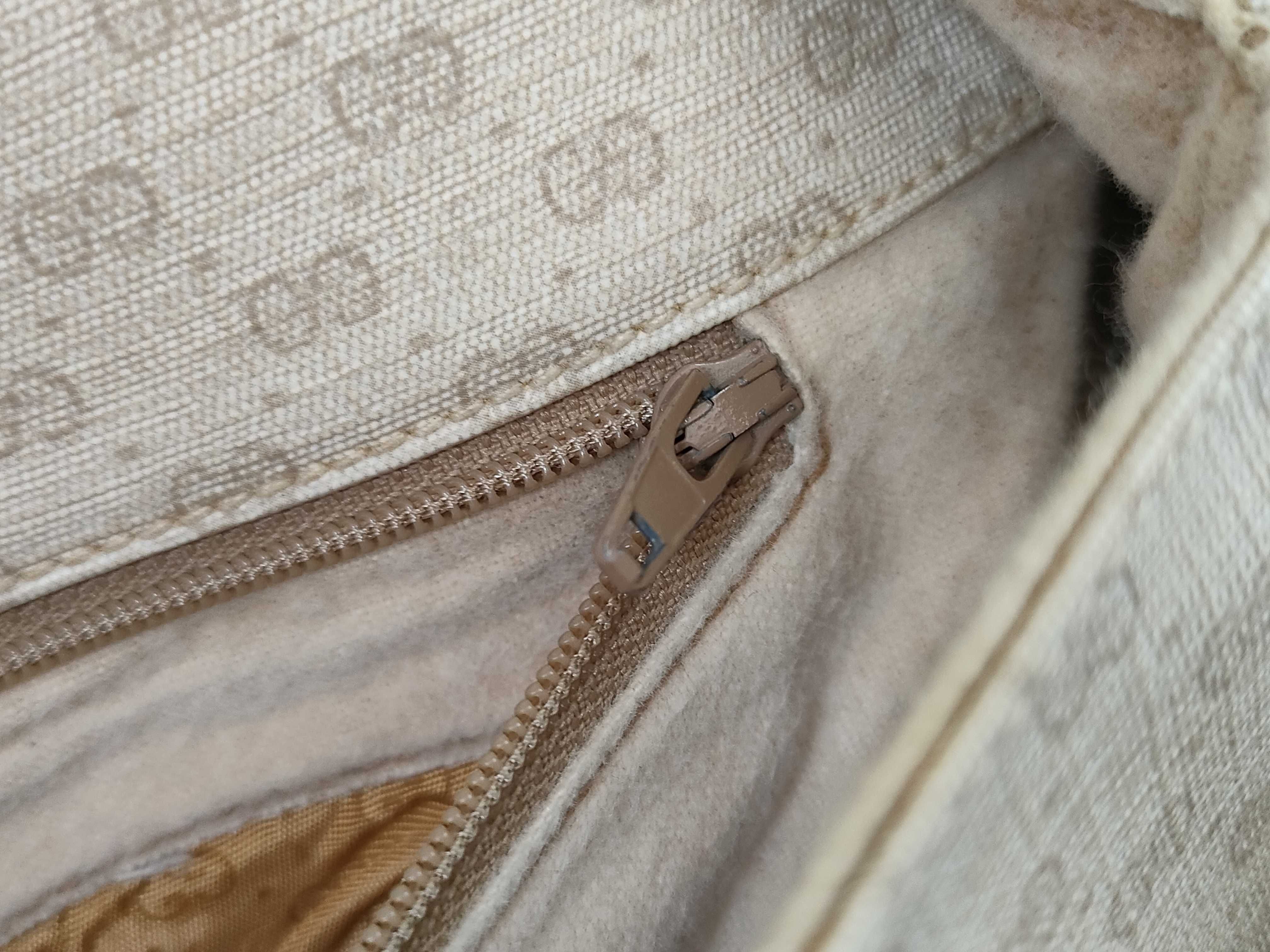 GG Gucci 001 14 0185 Micro GG Shoulder Bag PVC Leather Brown Shoulder Bag — view 13