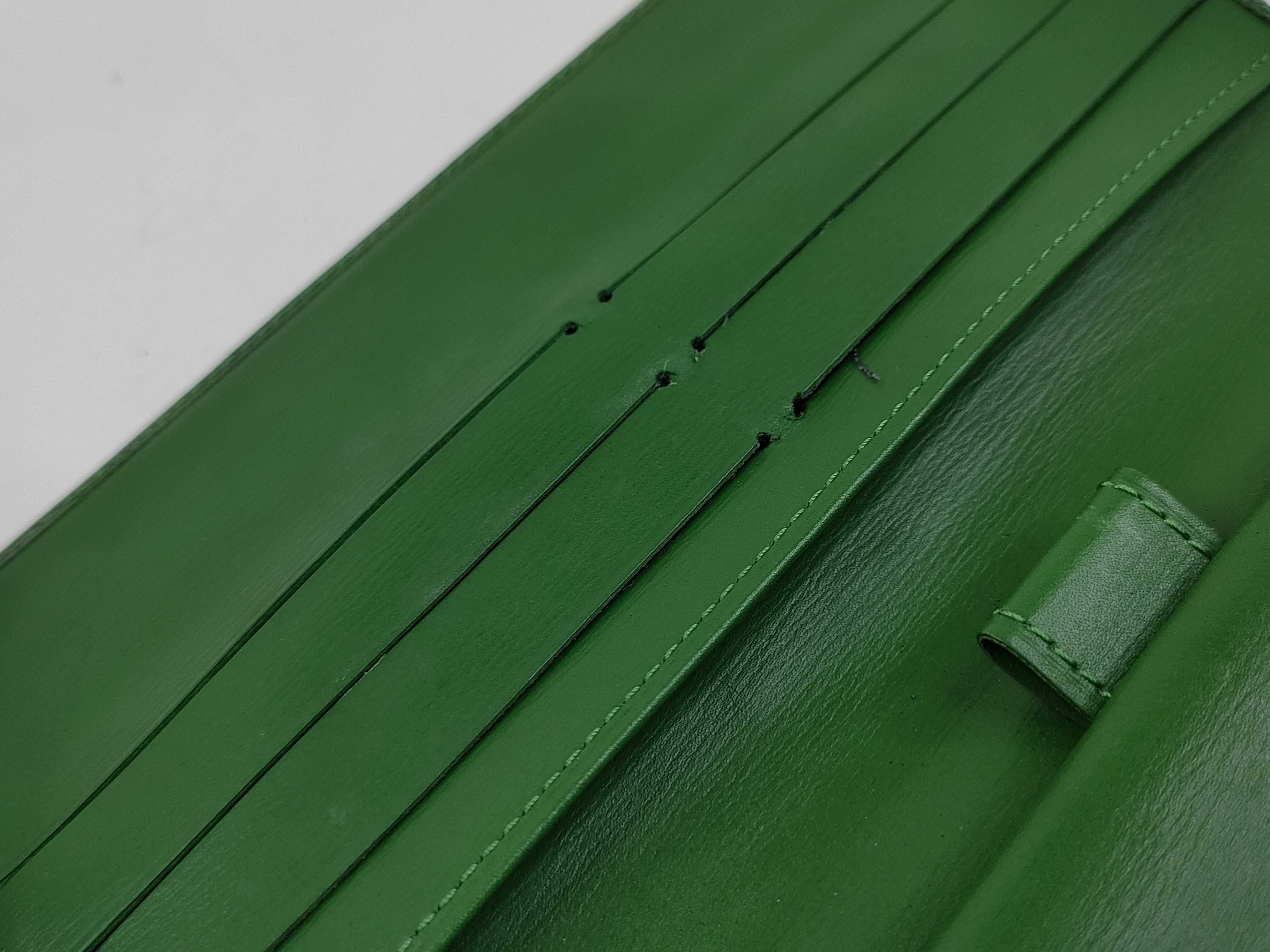 Epi Leather Wallet (Green) — view 12