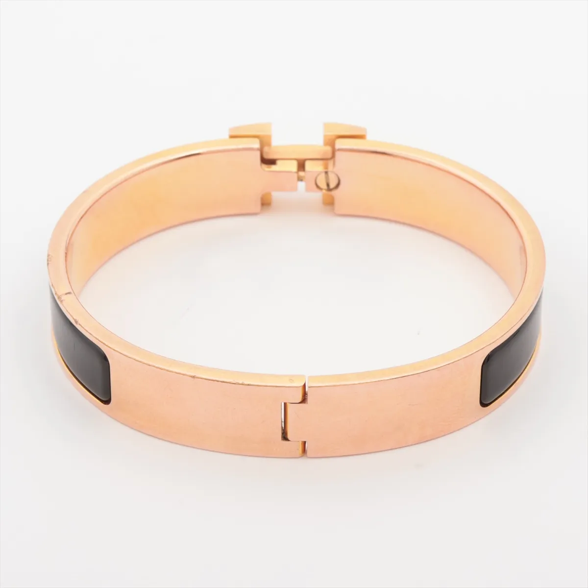 Click H Bangle Fan ST0223 Bangle GP Black x Gold — view 2