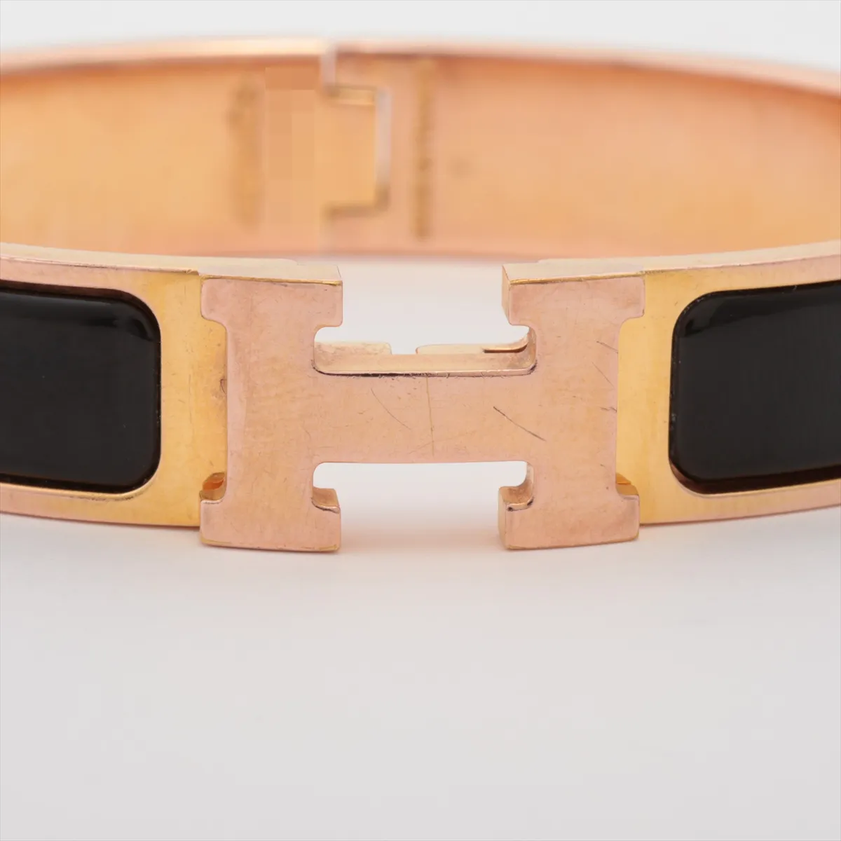 Click H Bangle Fan ST0223 Bangle GP Black x Gold — view 3