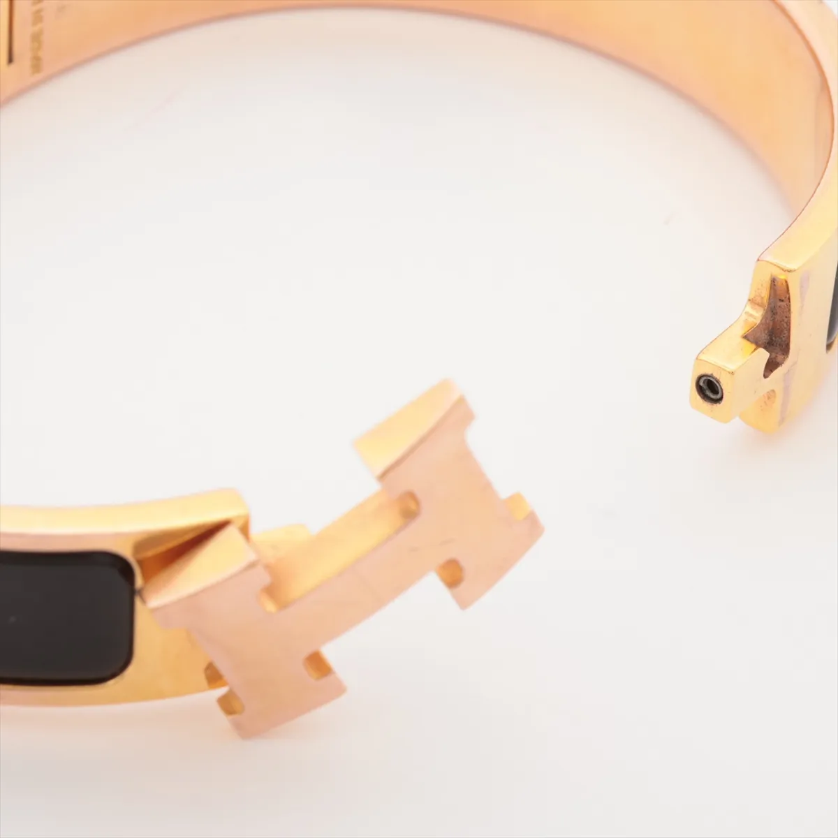 Click H Bangle Fan ST0223 Bangle GP Black x Gold — view 5