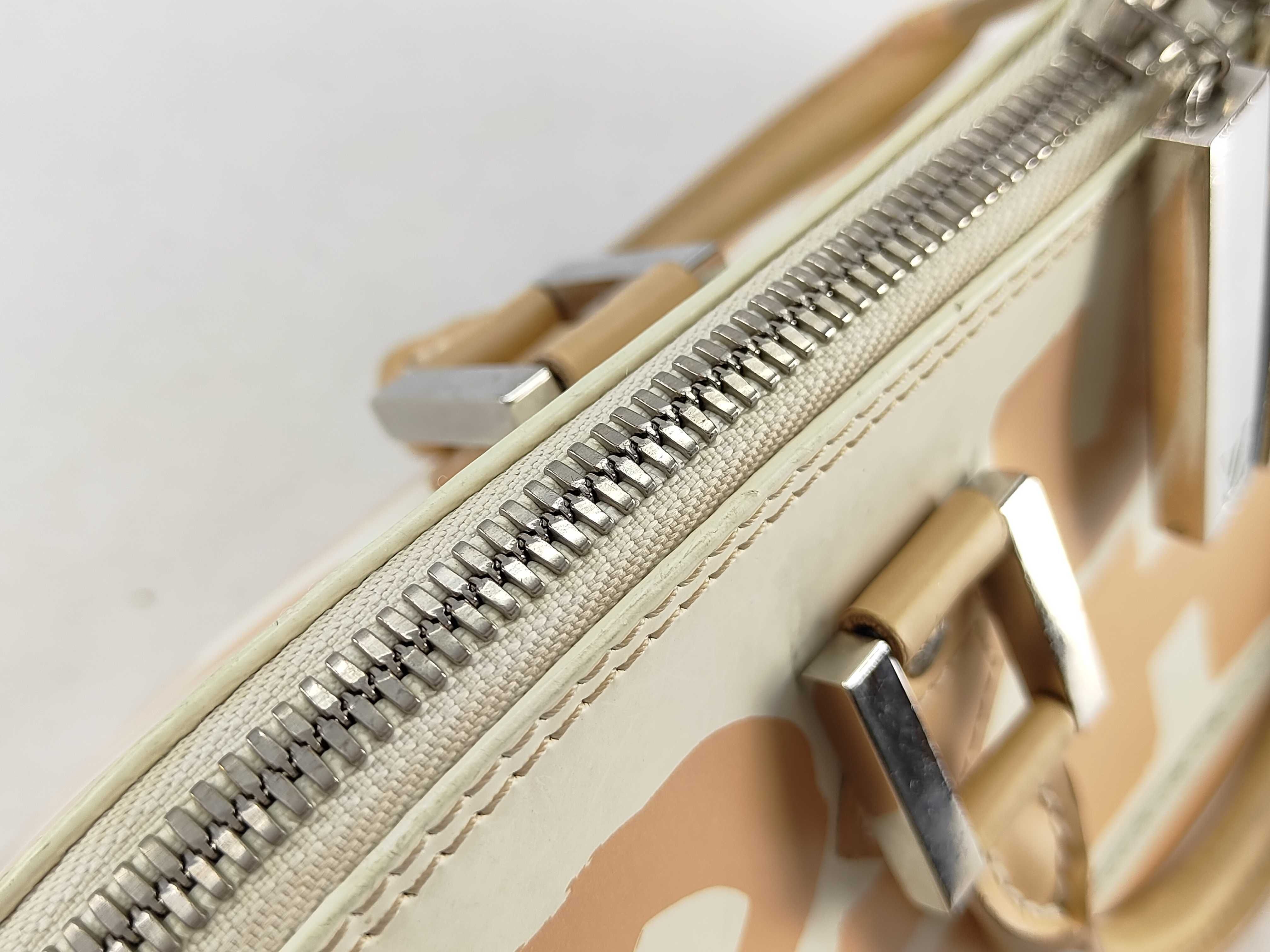 Monogram Graffiti Alma Horizontal M92176 BA0021 White Boston Bag — view 7