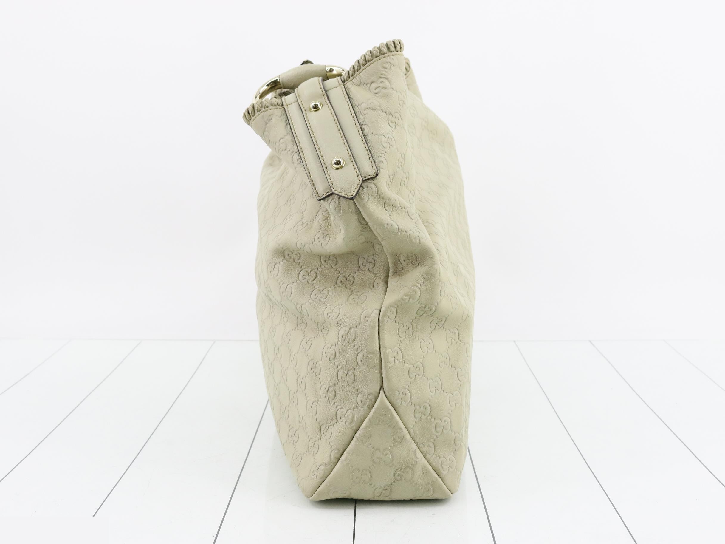 Guccissima Horsebit Shoulder Bag — view 3