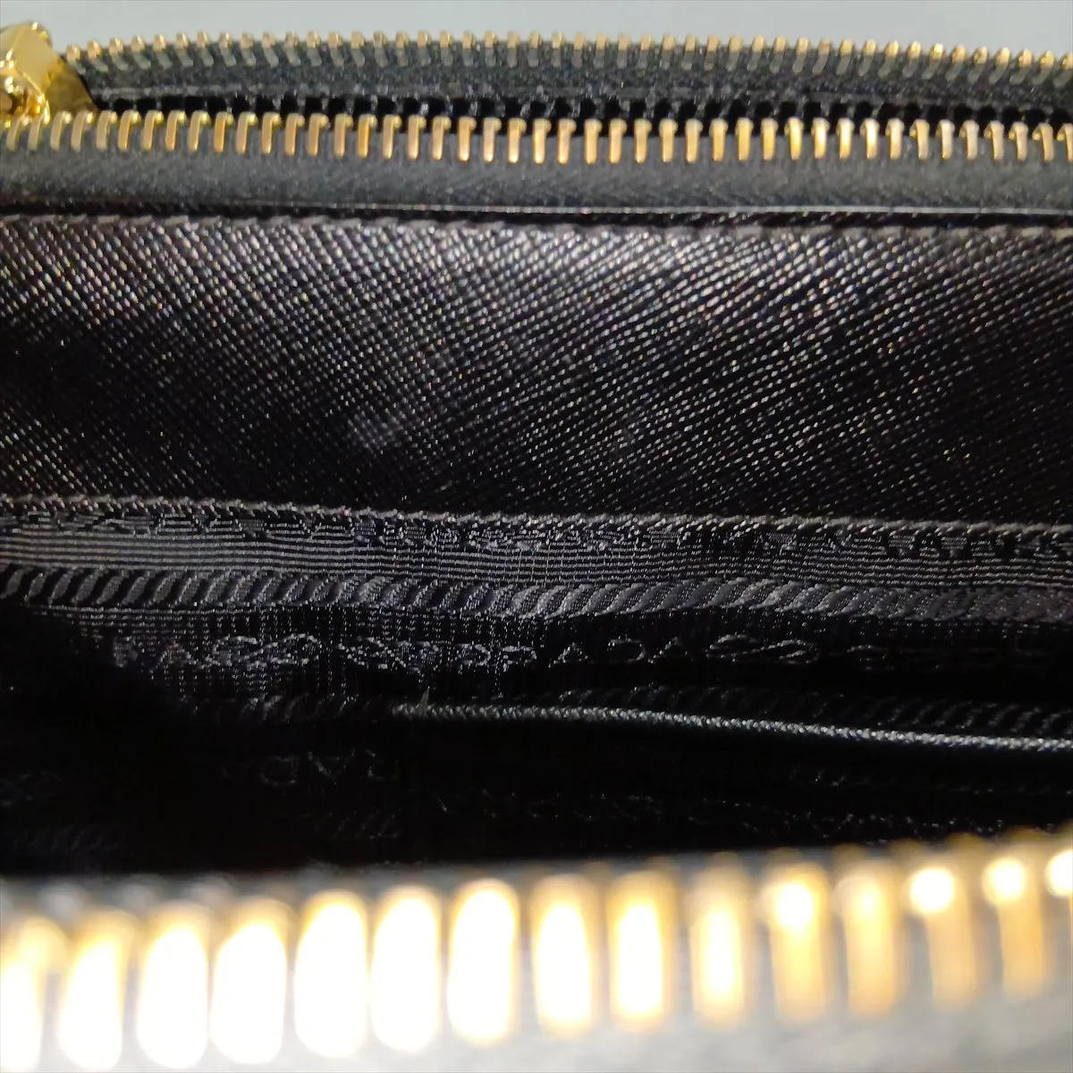Saffiano Galleria Leather 2-Way Handbag, Black — view 14