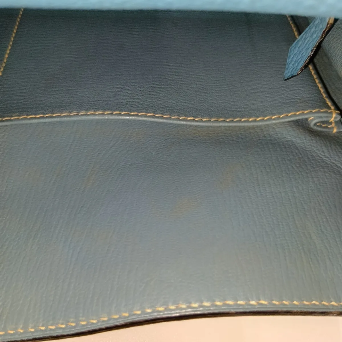 [Individually packaged] Hermes Kelly 35 Letournée Togo Blue Jean Silver Hardware N:2010 — view 14