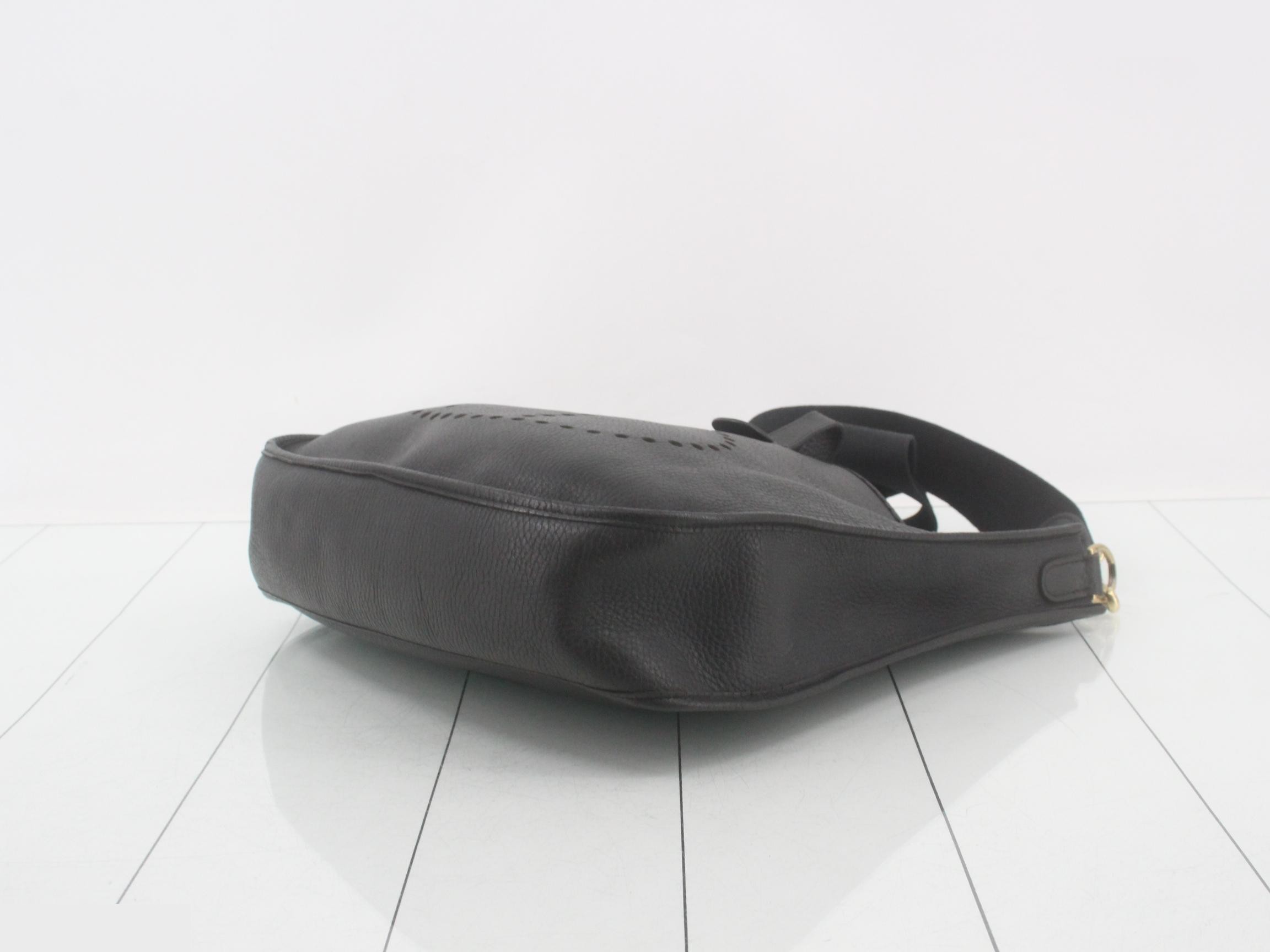 Evelyn, black, gold hardware — view 6