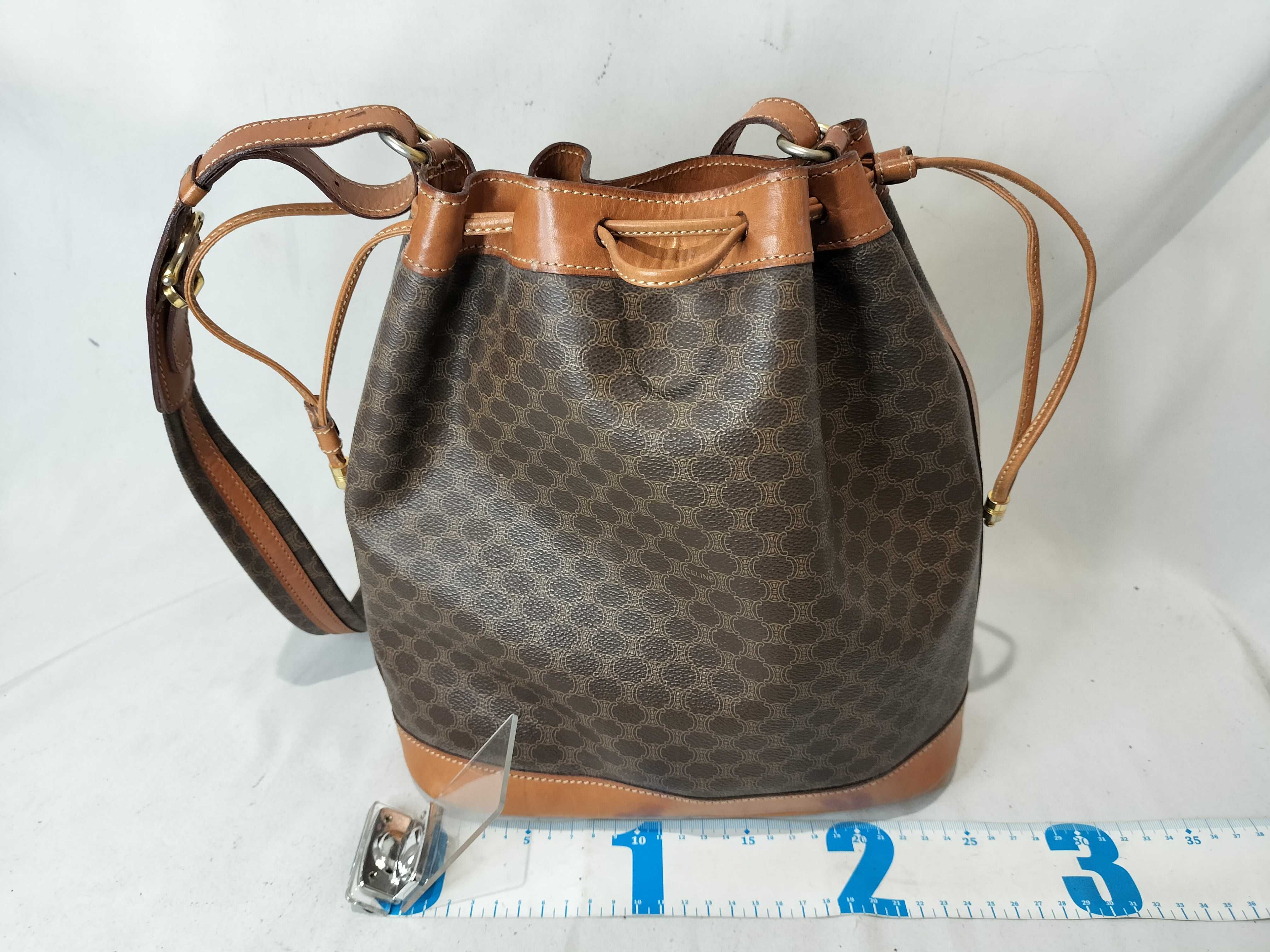 drawstring shoulder bag — view 3