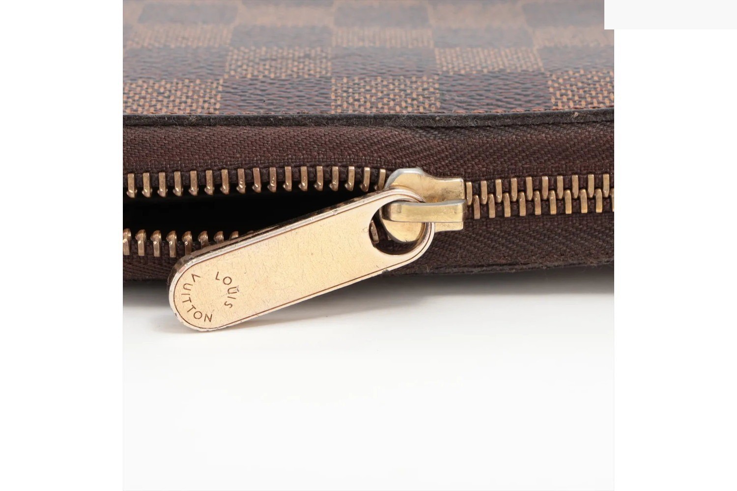 Damier Zippy Organizer N60003 Leather Long Wallet — view 12