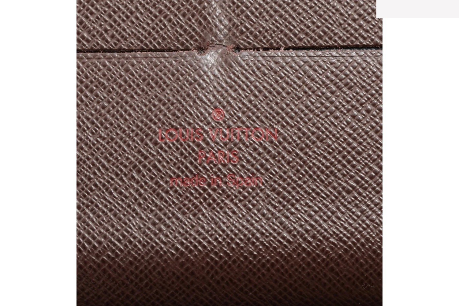Damier Zippy Organizer N60003 Leather Long Wallet — view 9