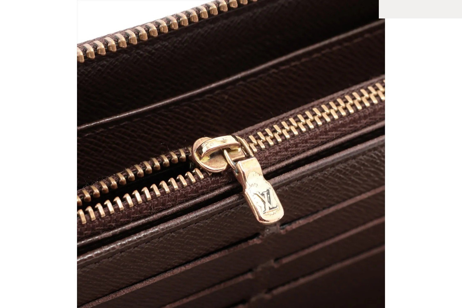Damier Zippy Organizer N60003 Leather Long Wallet — view 10