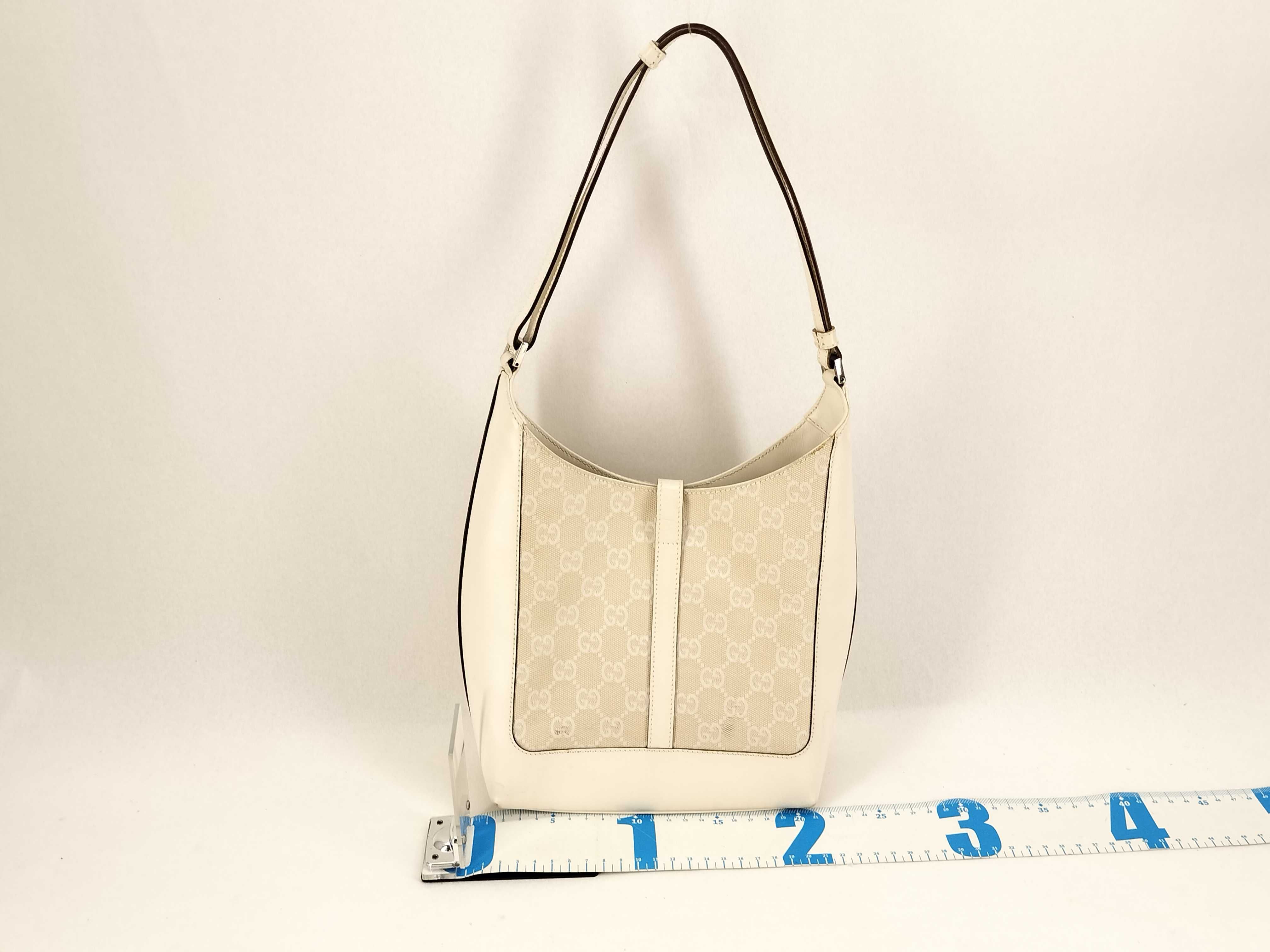 Jackie GG Monogram Leather 001・3876 Shoulder Bag — view 2